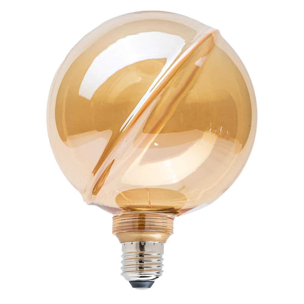Bombilla decorativa LED E27 forma globo 220 lúmenes 4W color de la luz blanco cálido 1800K CRI 89-80 luz natural y fiel - 2