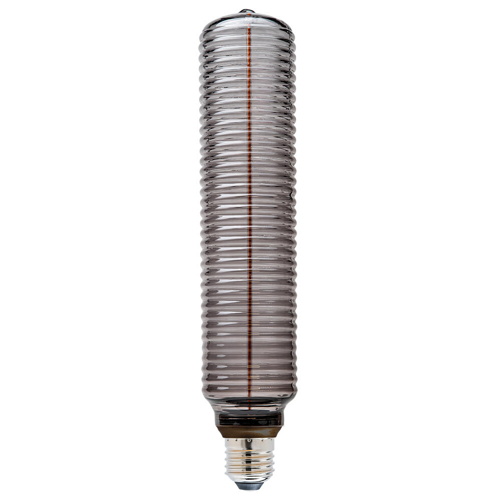 Bombilla decorativa led e27 forma tubo 120 lúmenes 4.5w color de la luz blanco cálido 1800k cri 89-80 luz natural y fiel