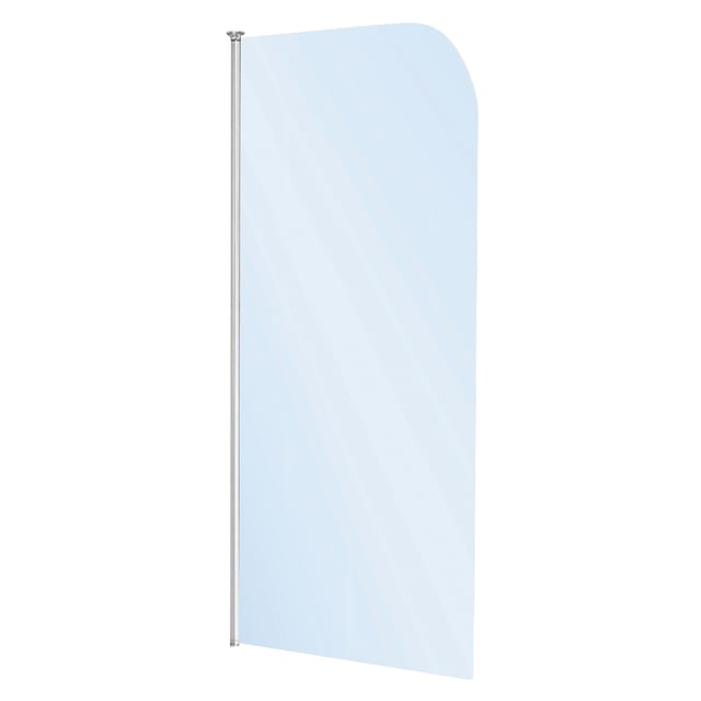 BIOMBO DE BAÑERA ABATIBLE NORA 80X140CM BLANCO