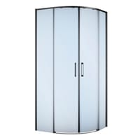 MAMPARA DE DUCHA CURVA TEKA INCA SLIM 80X80CM NEGRO - 2