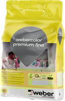 CEMENTO JUNTA FINA PREMIUM WEBER 5KG BLANCO - 1