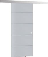 PUERTA CORREDERA DE CRISTAL MIAMI ANCHO 73 CM PARA TAPETA - 2