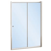 MAMPARA DE DUCHA FRONTAL CORREDERA CATANIA PRO 140CM CROMO - 4