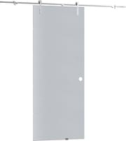 PUERTA CORREDERA DE CRISTAL ORLANDO ANCHO 73 CM PARA TAPETA - 2