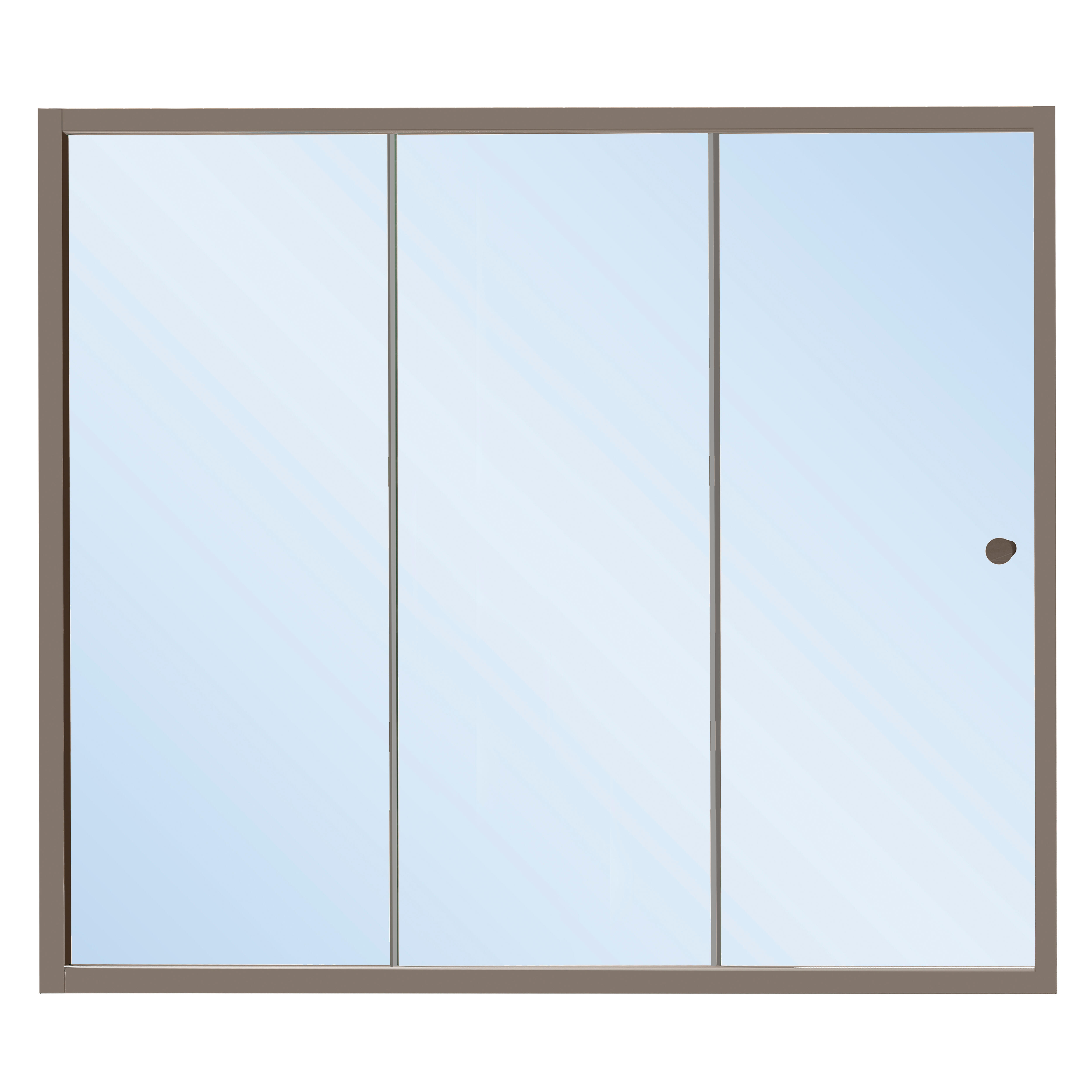 CABINE P/BANHEIRA FRONTAL DETROIT 140CM CROMADO - 2