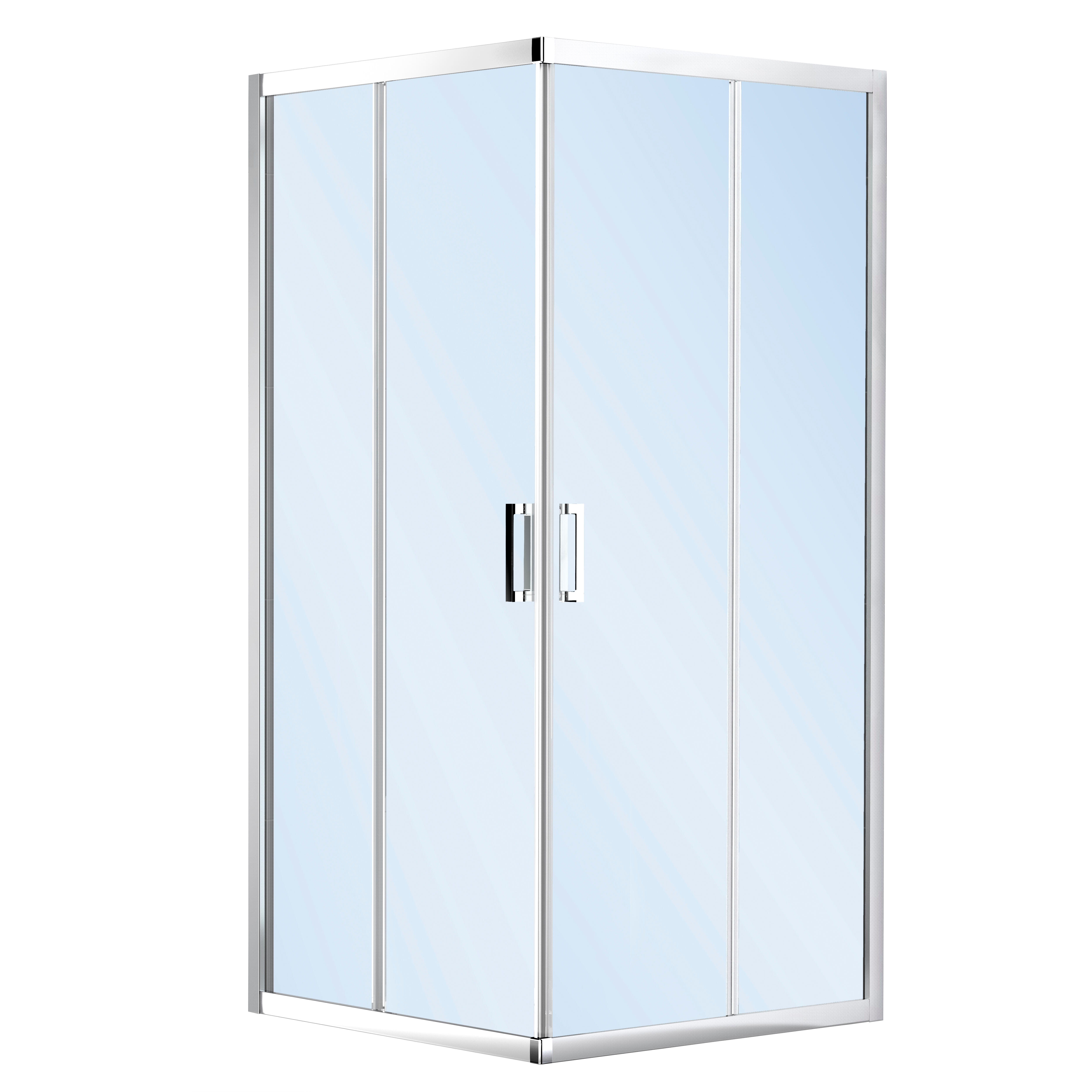 MAMPARA DE DUCHA CUADRADA TEKA INCA 90X90CM CROMO - 2