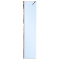MAMPARA DE DUCHA FRONTAL FIJO CARIBE PRO 70CM CROMO - 3