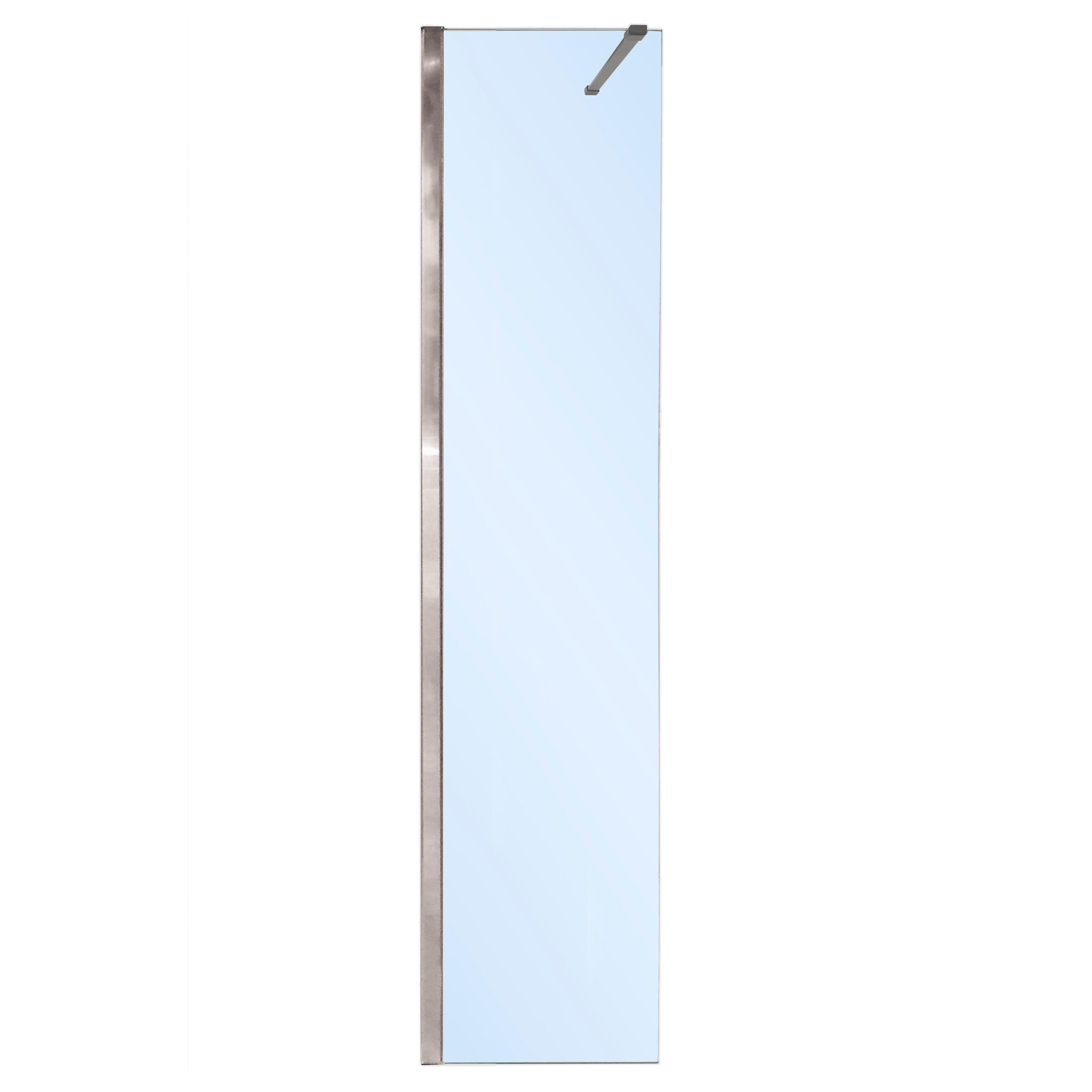 PAINEL FIXO FRONTAL CARIBE PRO 80cm CROMADO - 2