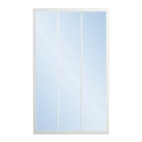 MAMPARA DE DUCHA 3 PUERTAS FRONTAL CORREDERA SIENA 160CM BLANCO - 2