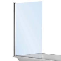 BIOMBO DE BAÑERA ABATIBLE NAVY 85X140CM CROMO - 3
