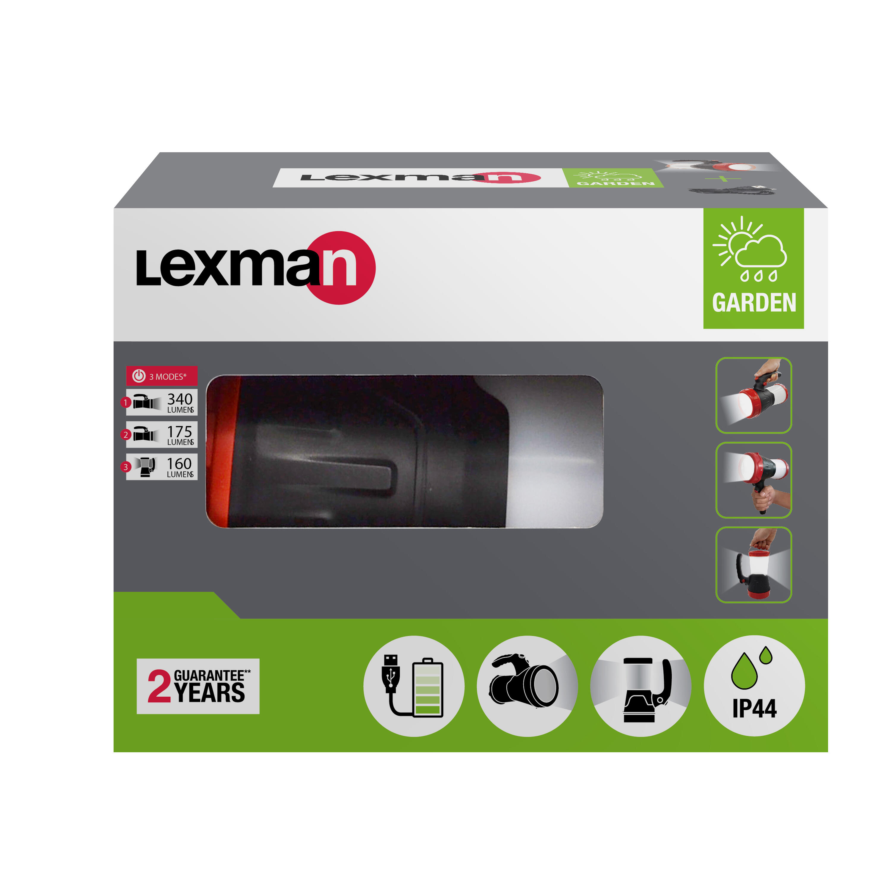 Latarka szperacz USB LEXMAN - 11