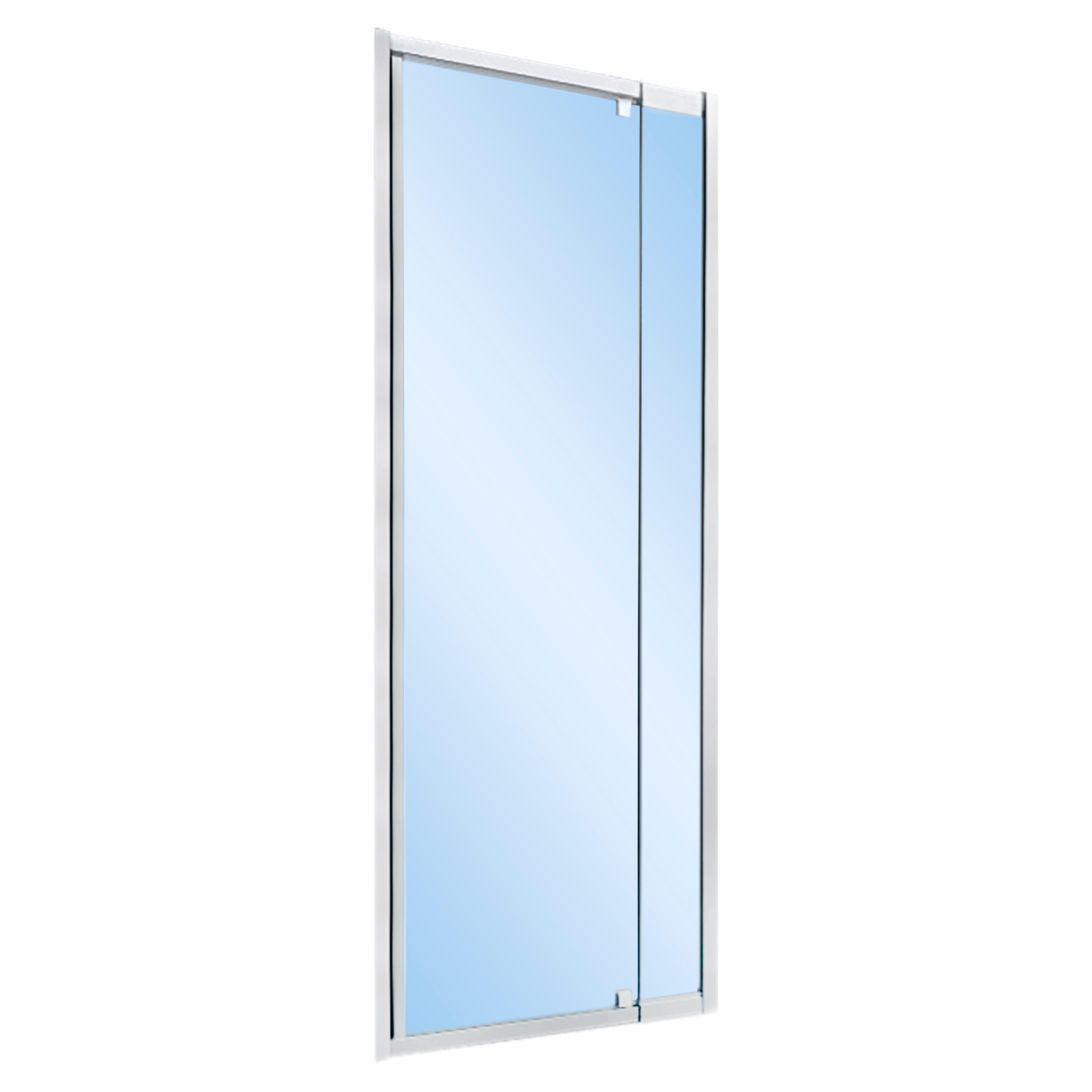 MAMPARA PANEL DE DUCHA ABATIBLE UTIRIK 100CM CROMO - 2