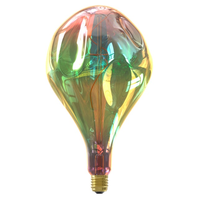 Ampoule led déco arc en ciel, sphérique E27, blanc très chaud, dimmable, CALEX