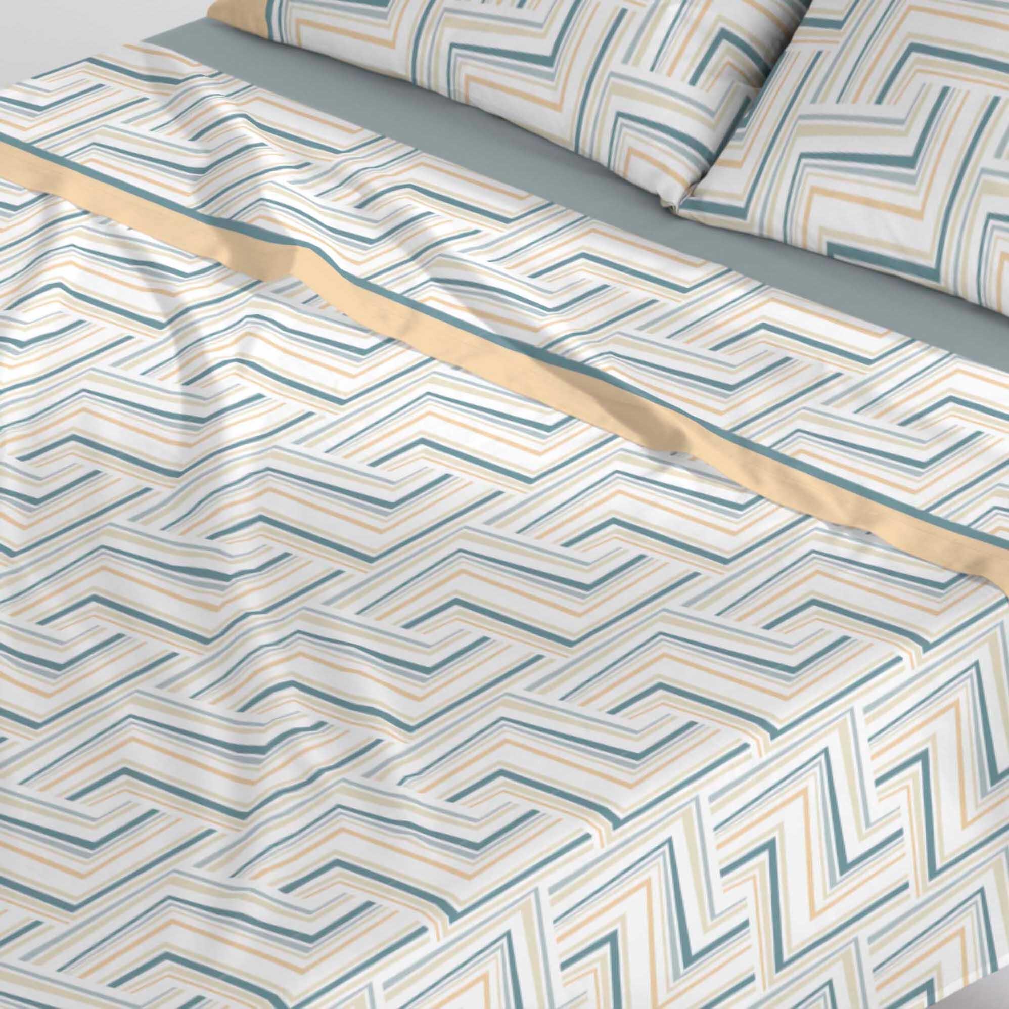 Juego de sábanas Escala 4 piezas para camas de 150 cm - 6