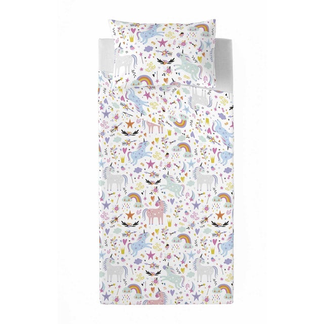 Juego de sábanas infantiles SPARKLY 100% algodón cama 105 cm