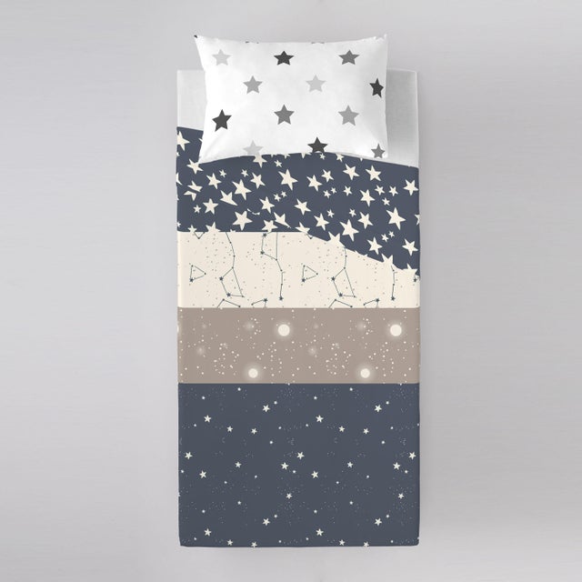 Juego de sábanas 2 piezas INDIGO 100% algodón cama 90 cm
