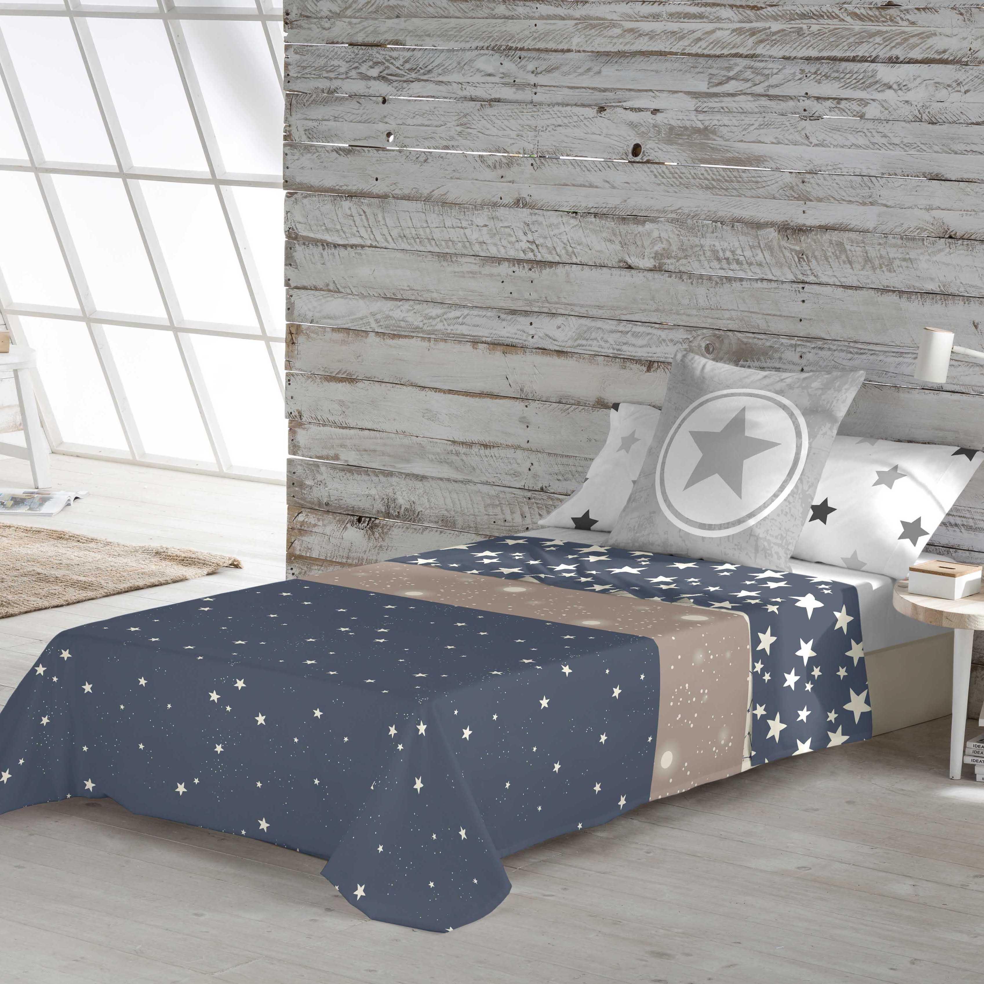 Juego de sábanas 2 piezas INDIGO 100% algodón cama 90 cm - 3