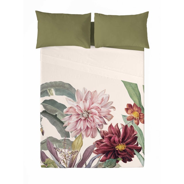 Juego de sábanas 4 piezas MIRELLE  100% algodón cama 150 cm