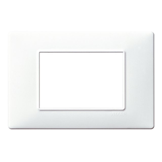 Placca 3 moduli serie Plana  VIMAR bianco