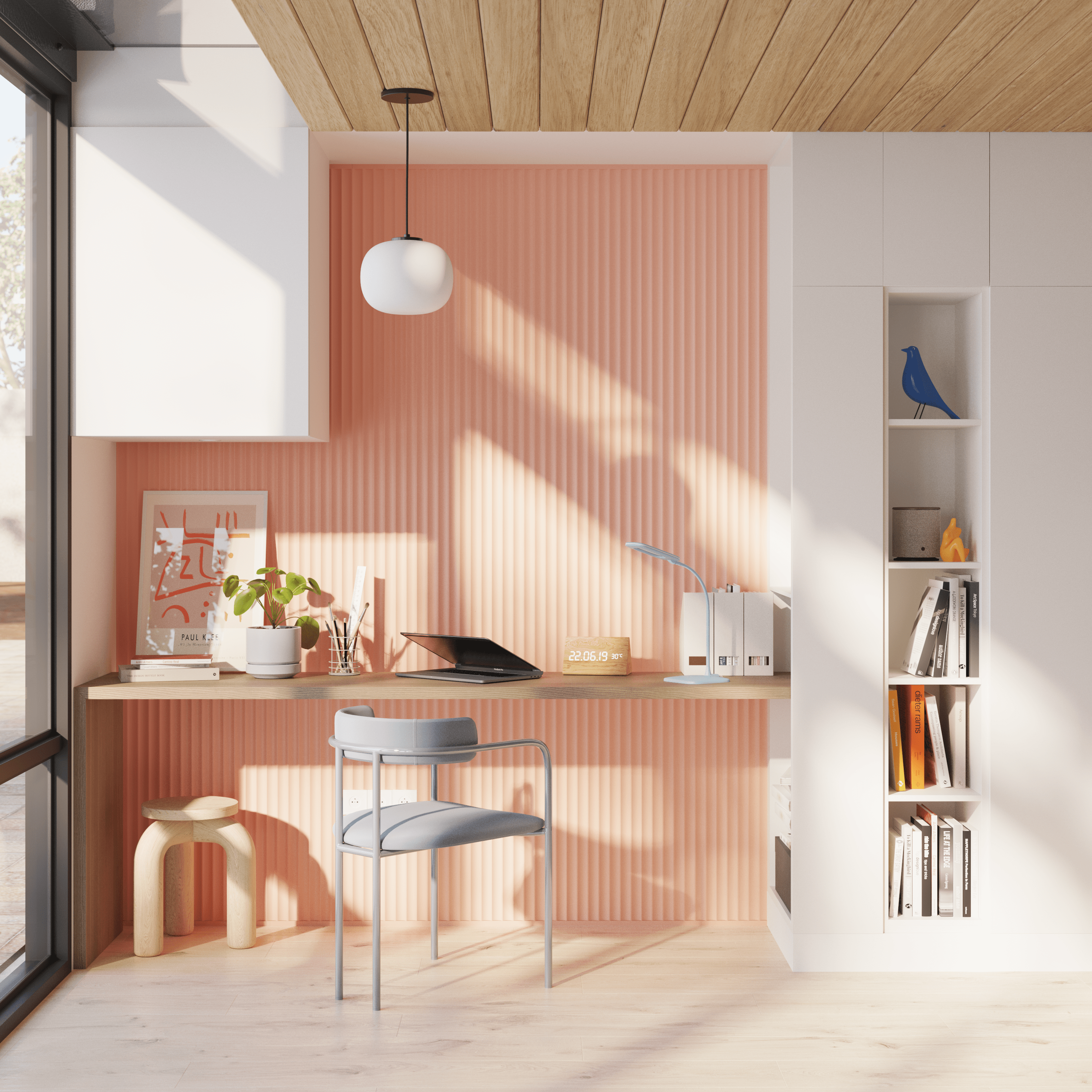 Lot de 3 panneaux MDF à peindre Lavik ARTENS, 260x22.5 cm - 4