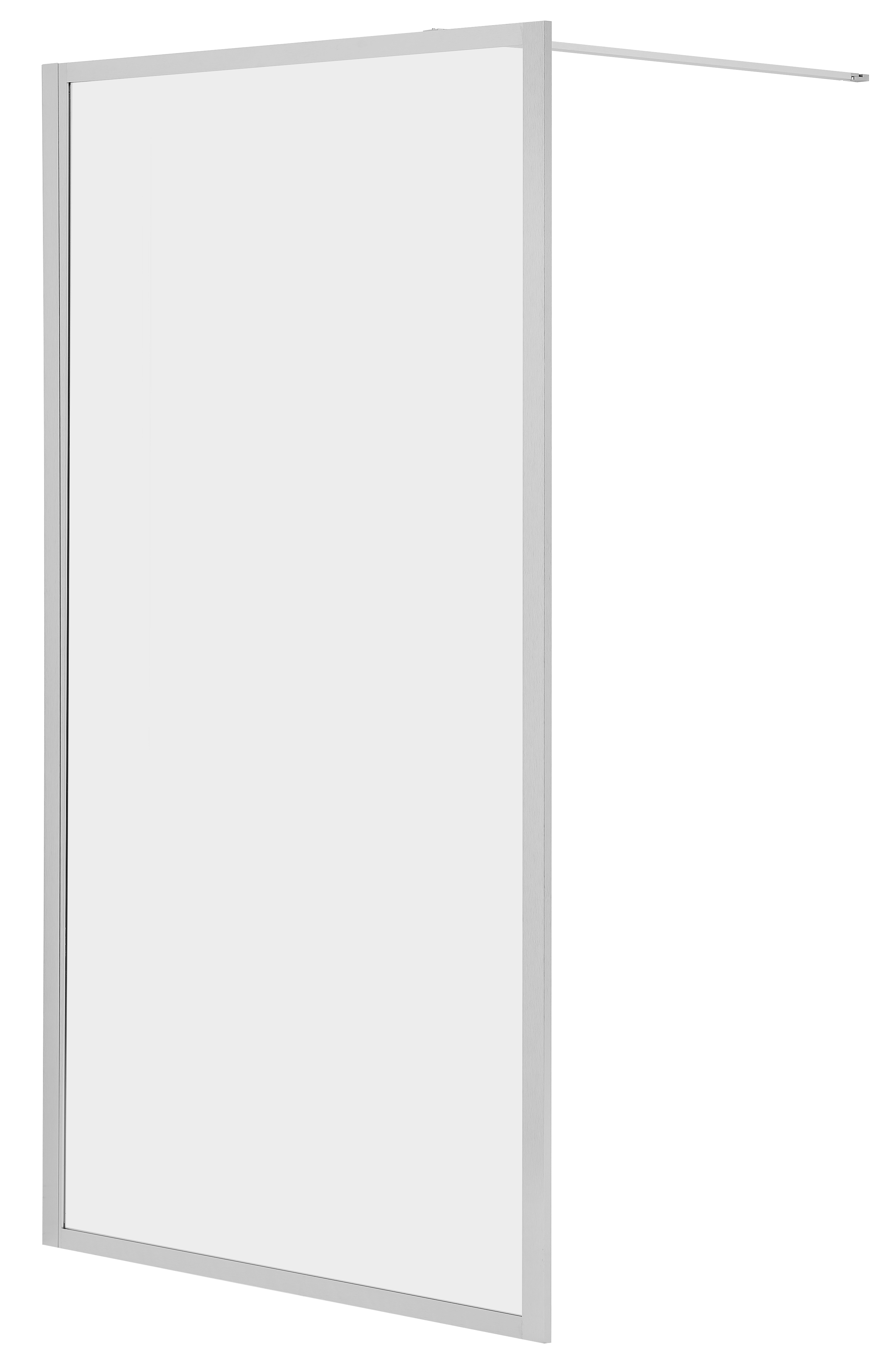 Kabina Walk-in Contour 118x200 transparentna profil srebrny Sealskin