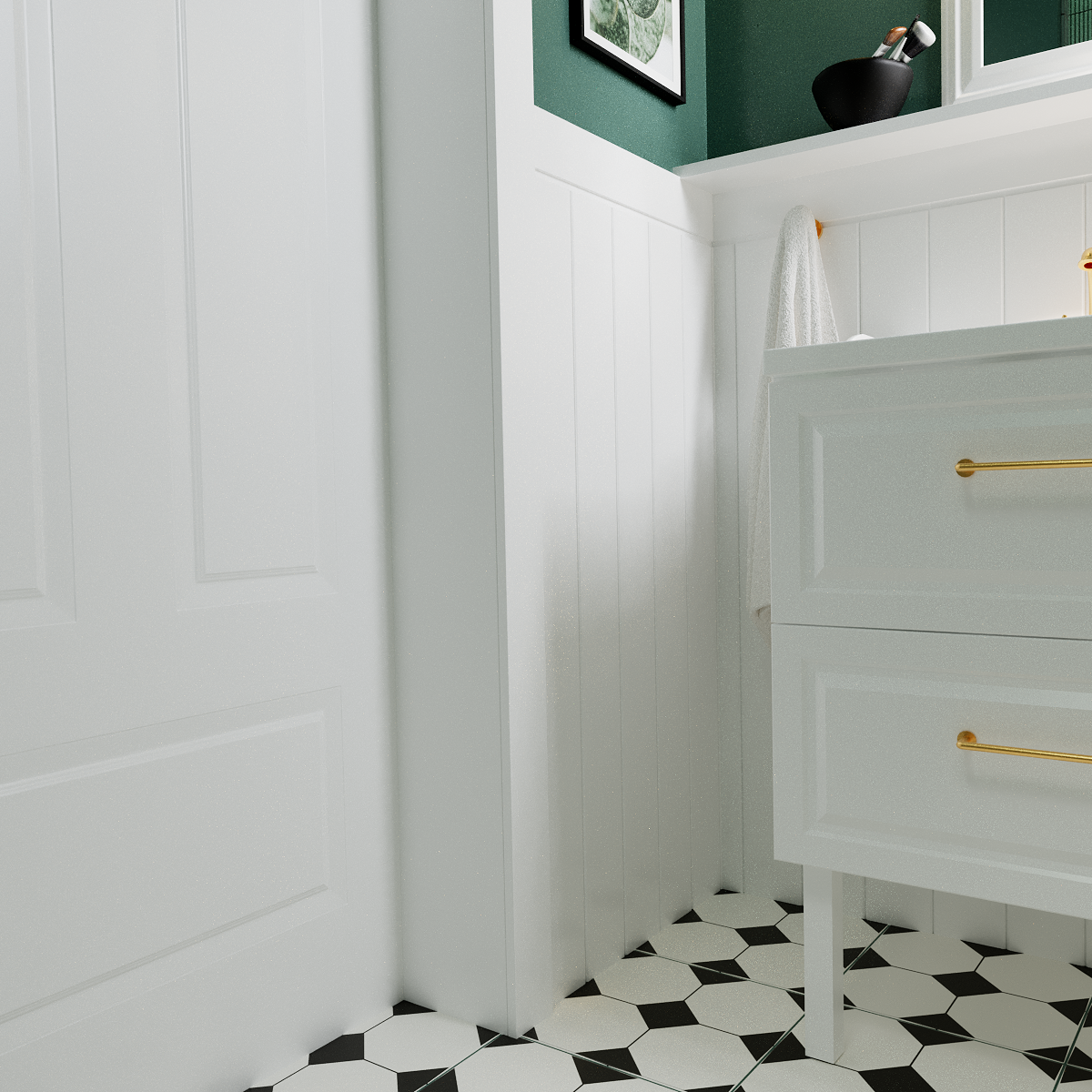 Drzwi wewnętrzne pełne Morano I Białe 80 Lewe Classen - 2