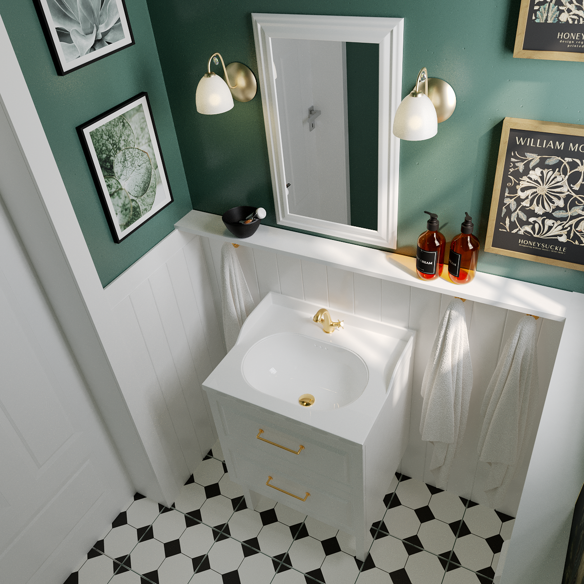 Umywalka meblowa 61 x 49 Sensea - 2