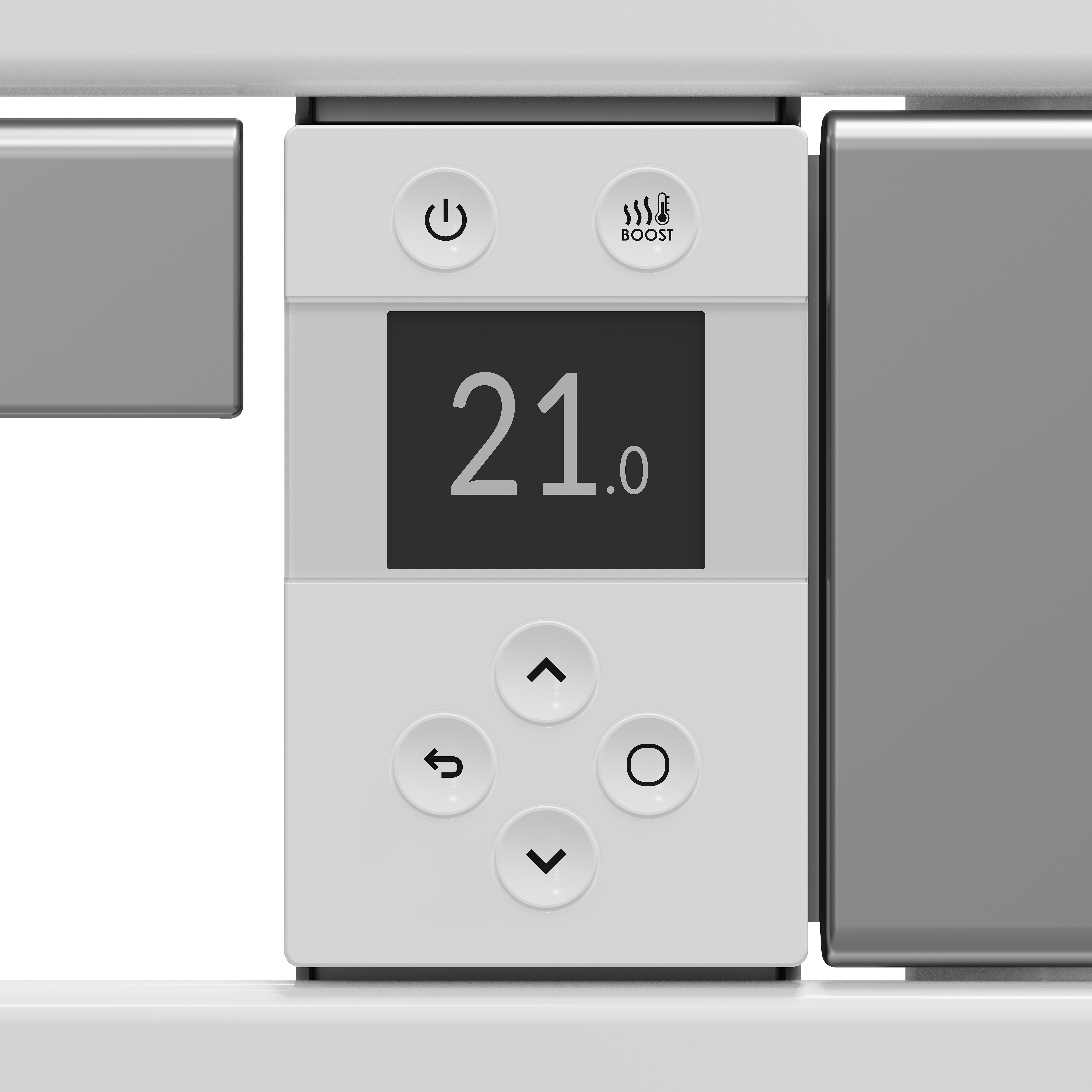 Sèche-serviettes électrique soufflant connecté 2 SAUTER 1750W Asama blanc - 6