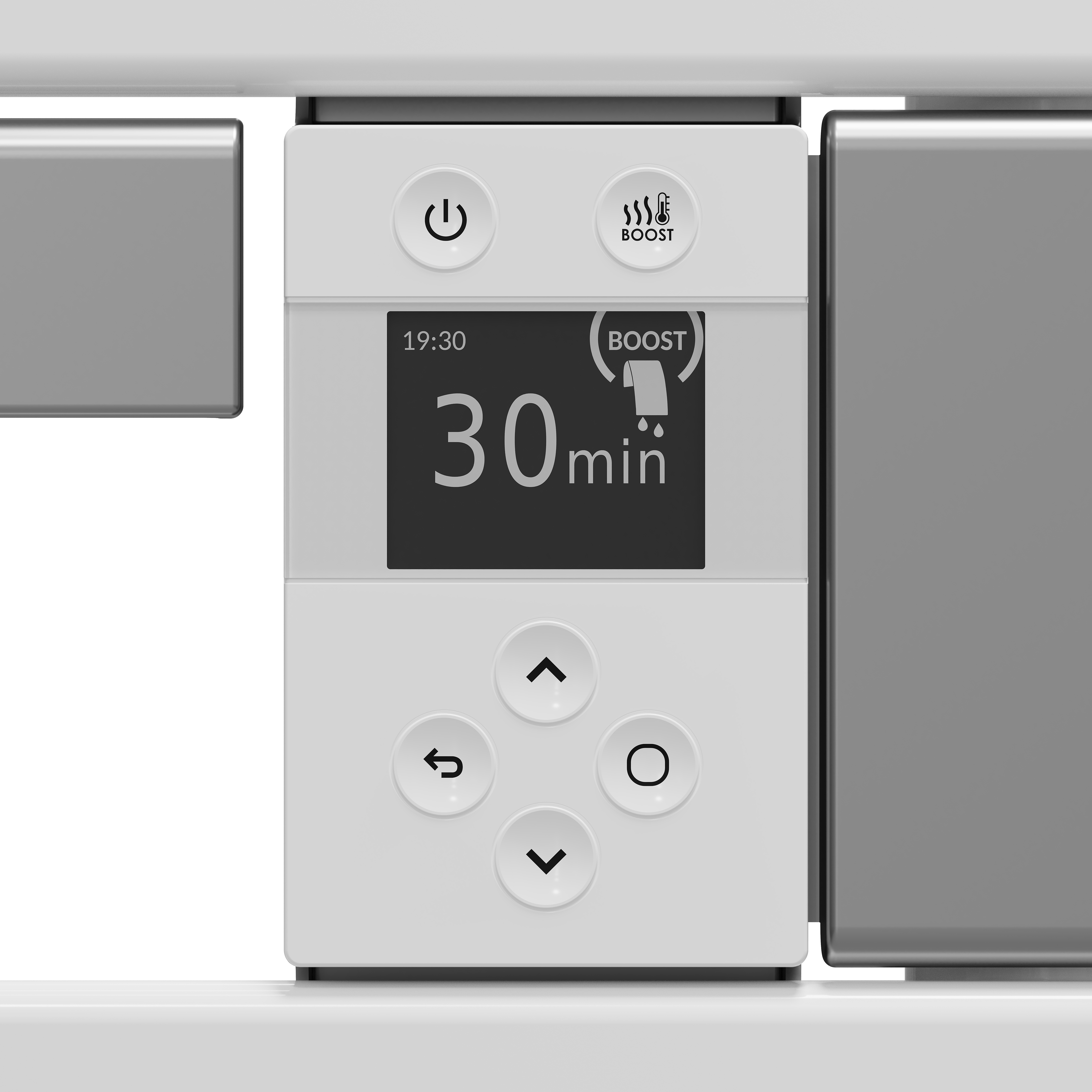 Sèche-serviettes électrique soufflant connecté 2 SAUTER 1750W Asama blanc - 5