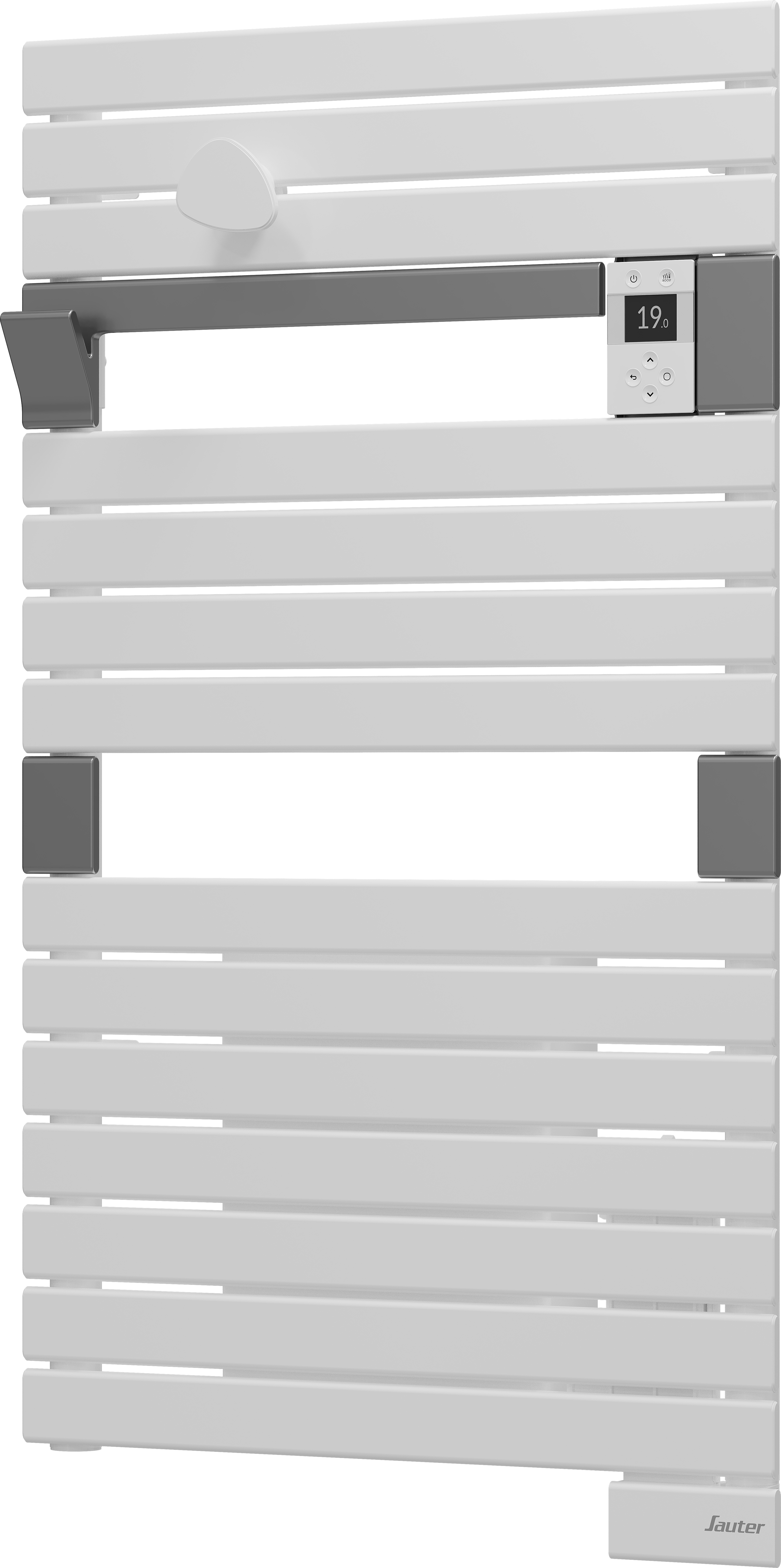 Sèche-serviettes électrique soufflant connecté 2 SAUTER 1500W Asama blanc - 4