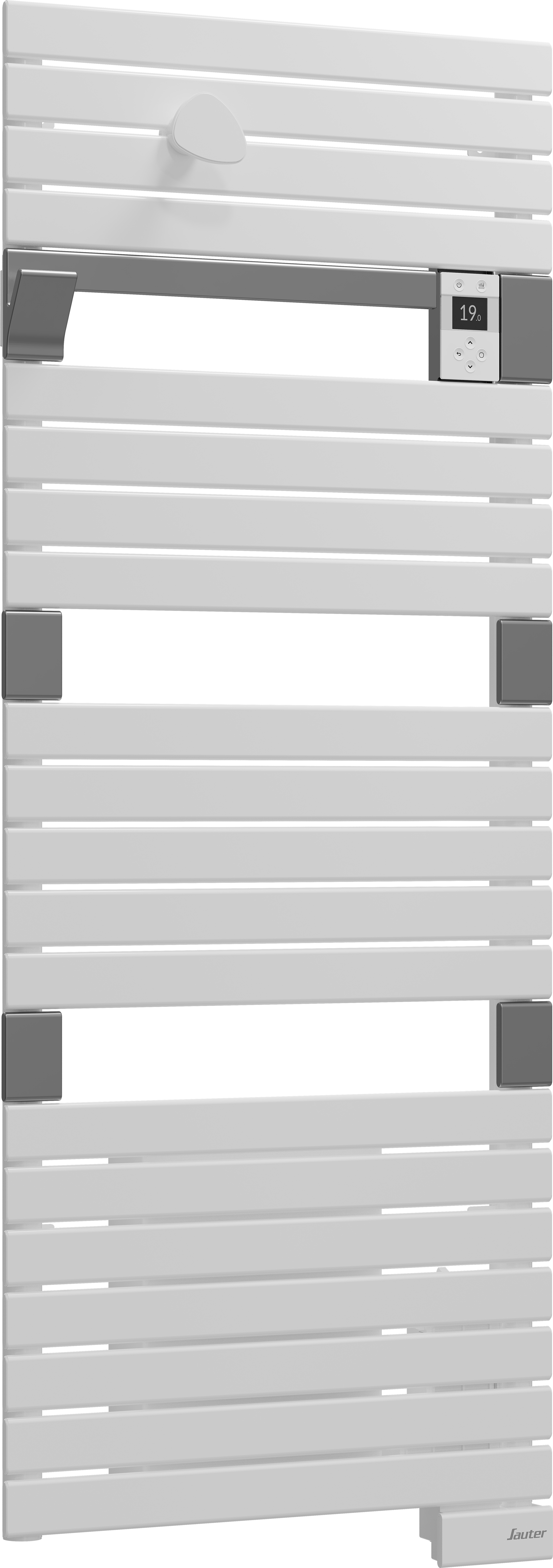 Sèche-serviettes électrique soufflant connecté 2 SAUTER 1750W Asama blanc - 3