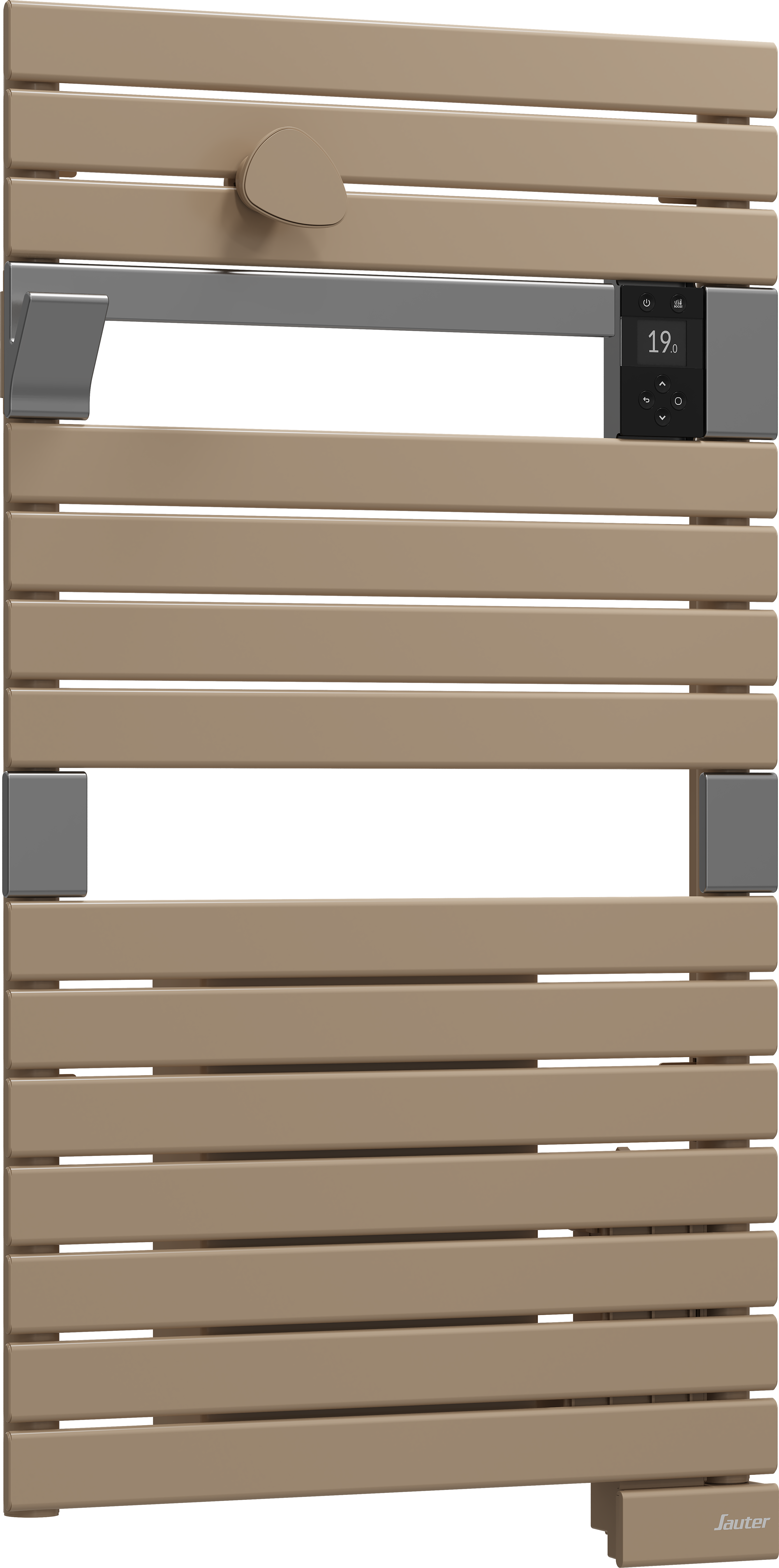 Sèche-serviettes électrique soufflant connecté 2 SAUTER 1500W Asama cappuccino - 3