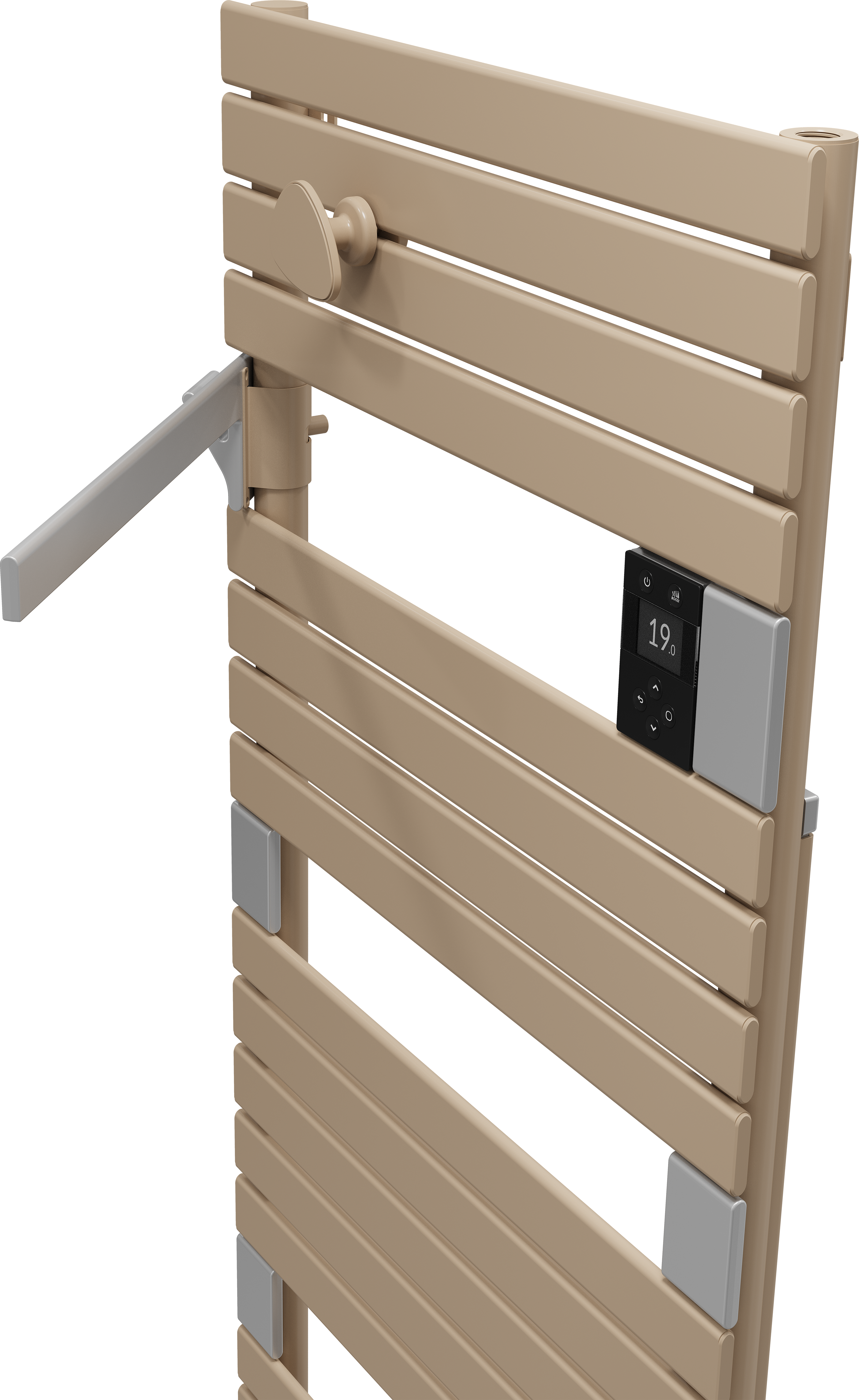 Sèche-serviettes électrique soufflant connecté 2 SAUTER 1750W Asama cappuccino - 3