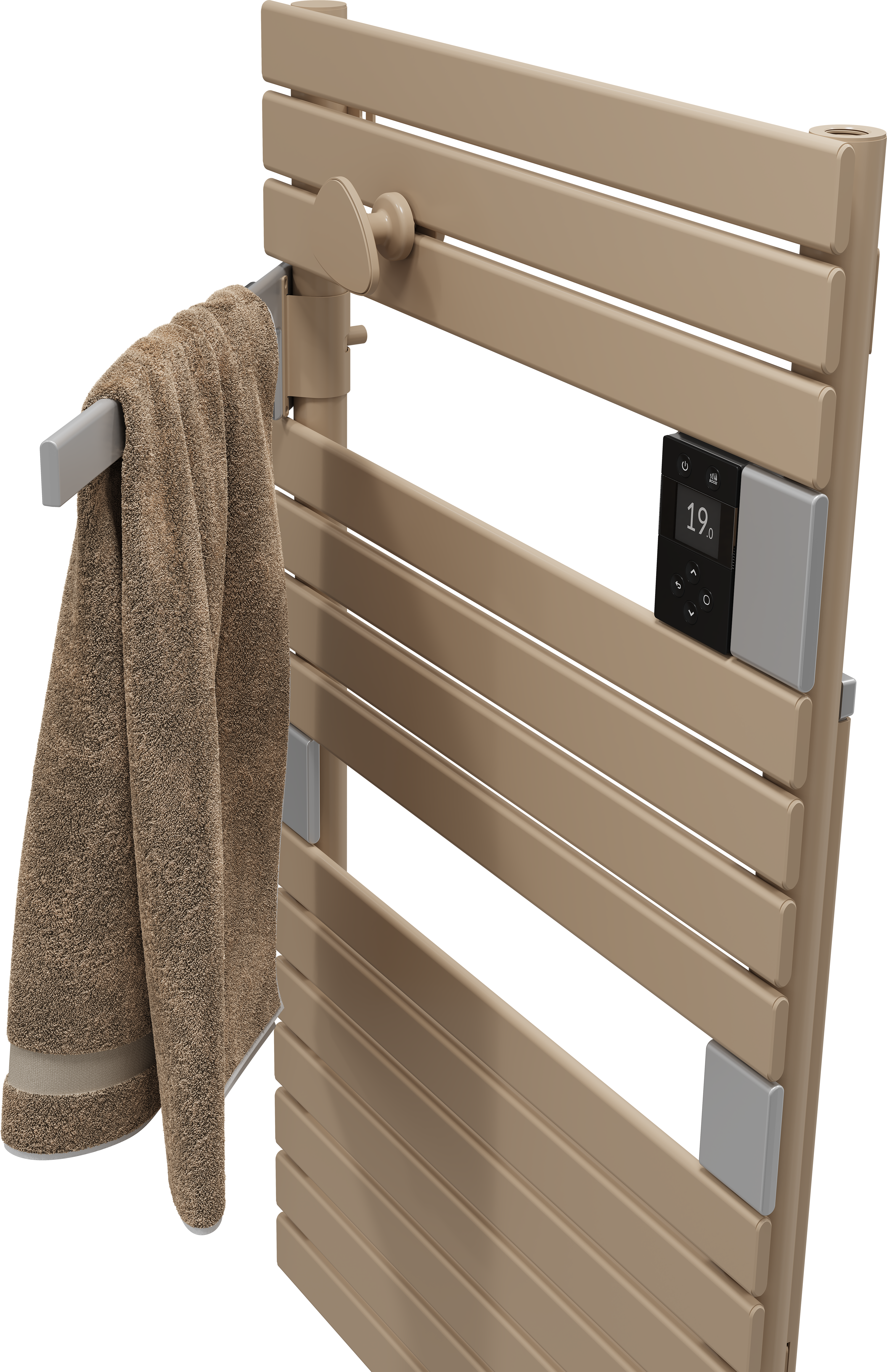 Sèche-serviettes électrique connecté 2 SAUTER 500W Asama cappuccino - 4