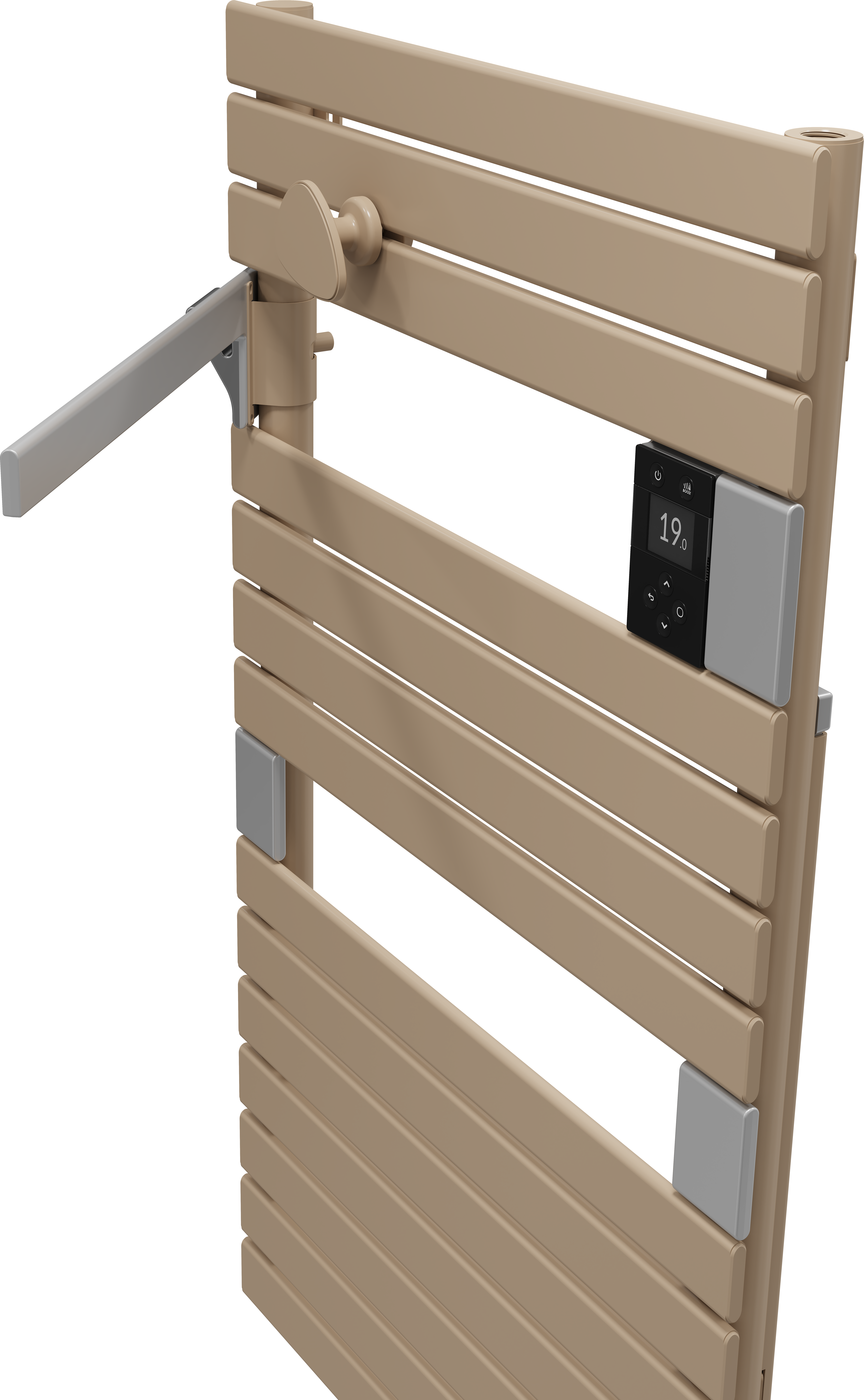 Sèche-serviettes électrique connecté 2 SAUTER 500W Asama cappuccino - 5