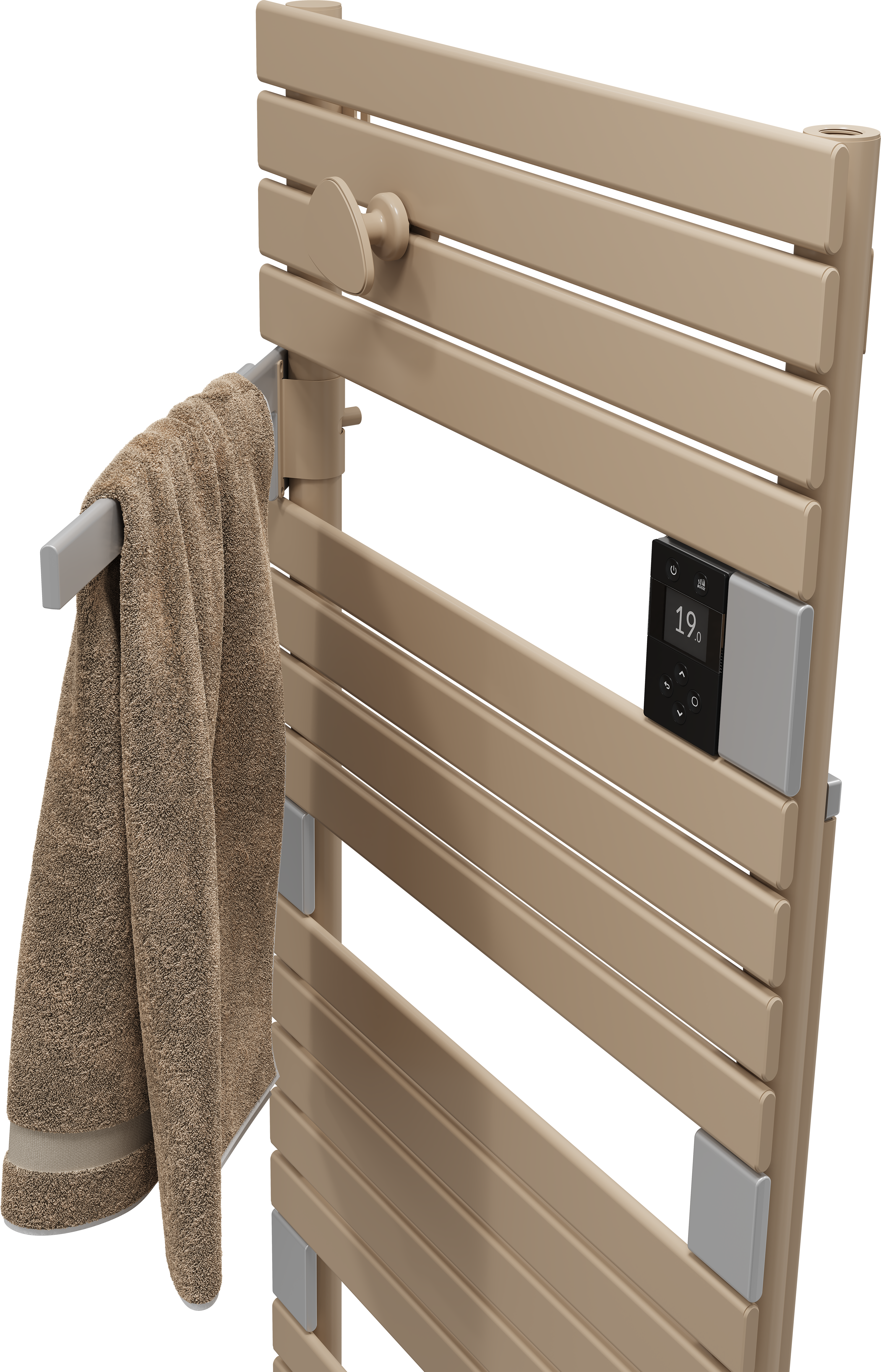 Sèche-serviettes électrique connecté 2 SAUTER 750W Asama cappuccino - 4