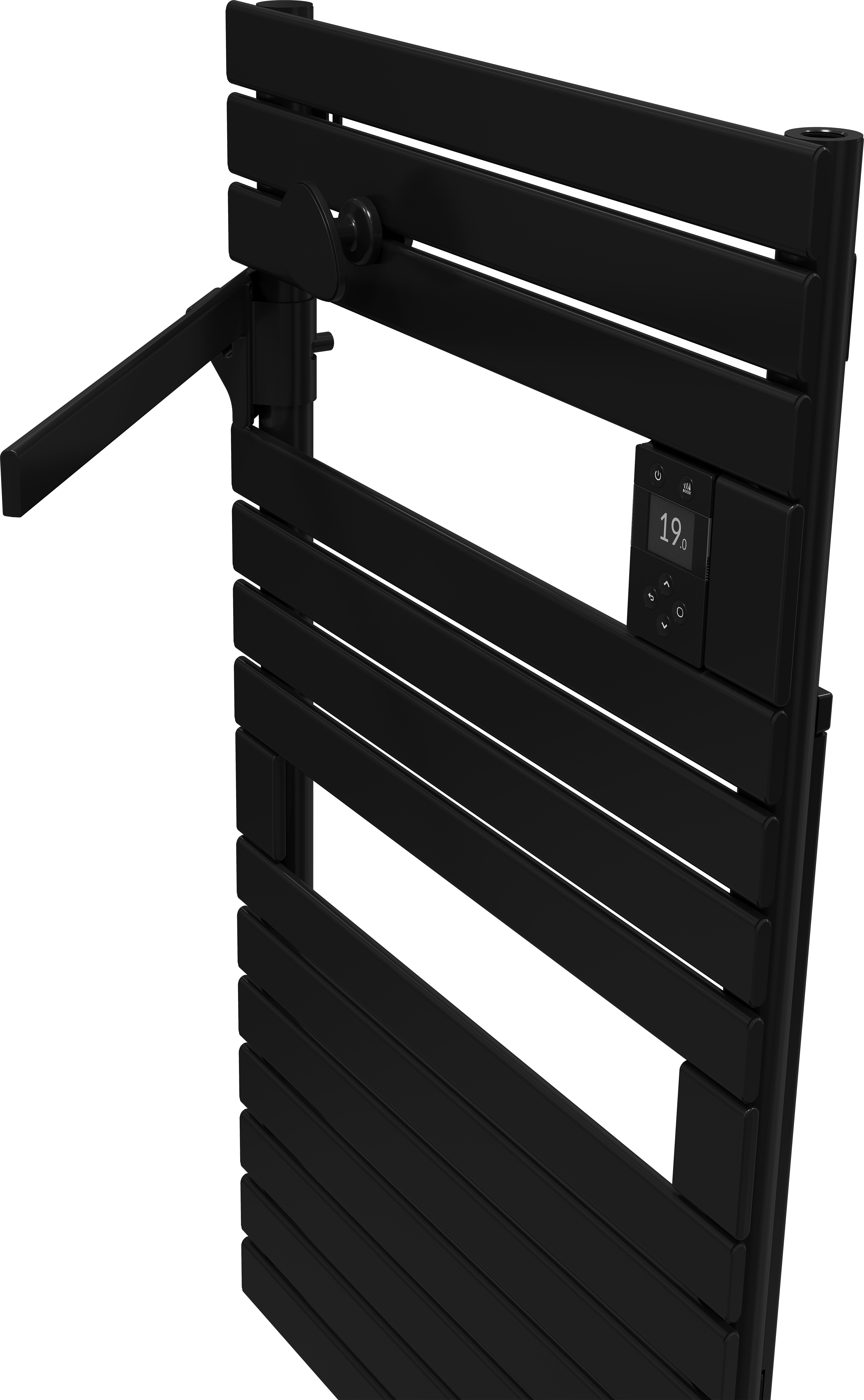 Sèche-serviettes électrique connecté 2 SAUTER 500W Asama noir - 5