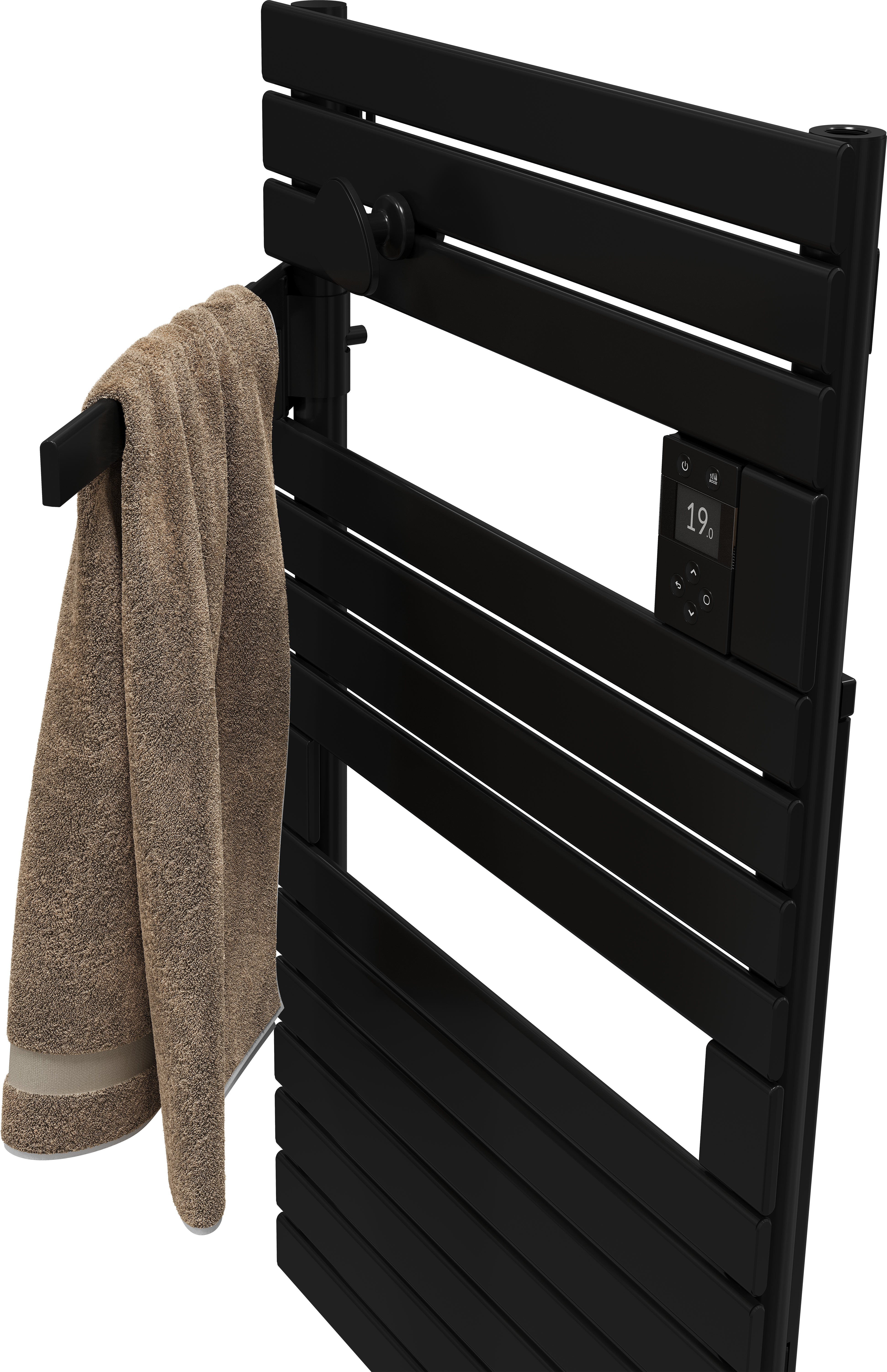 Sèche-serviettes électrique connecté 2 SAUTER 500W Asama noir - 6