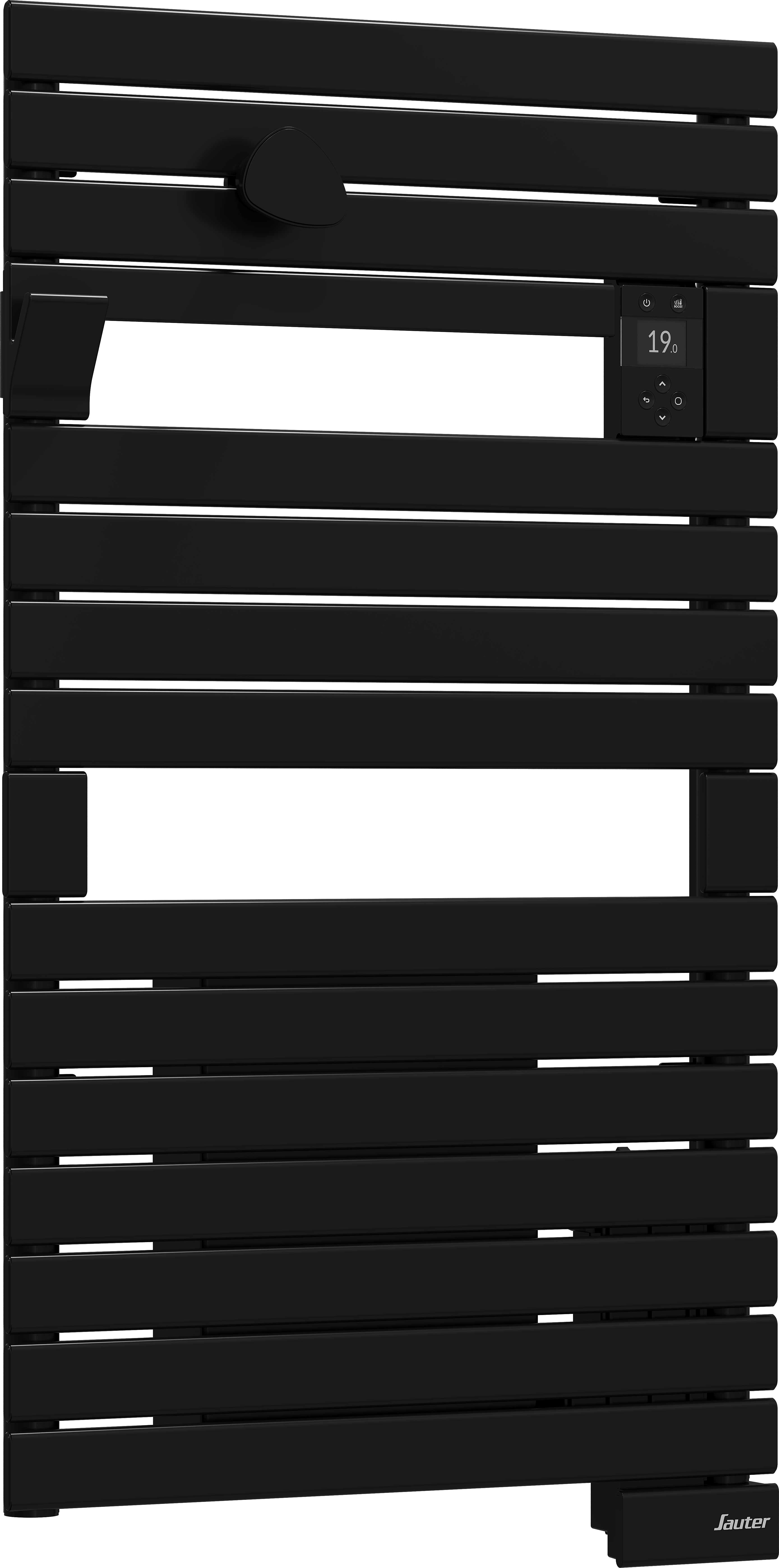 Sèche-serviettes électrique soufflant connecté 2 SAUTER 1500W Asama noir - 4