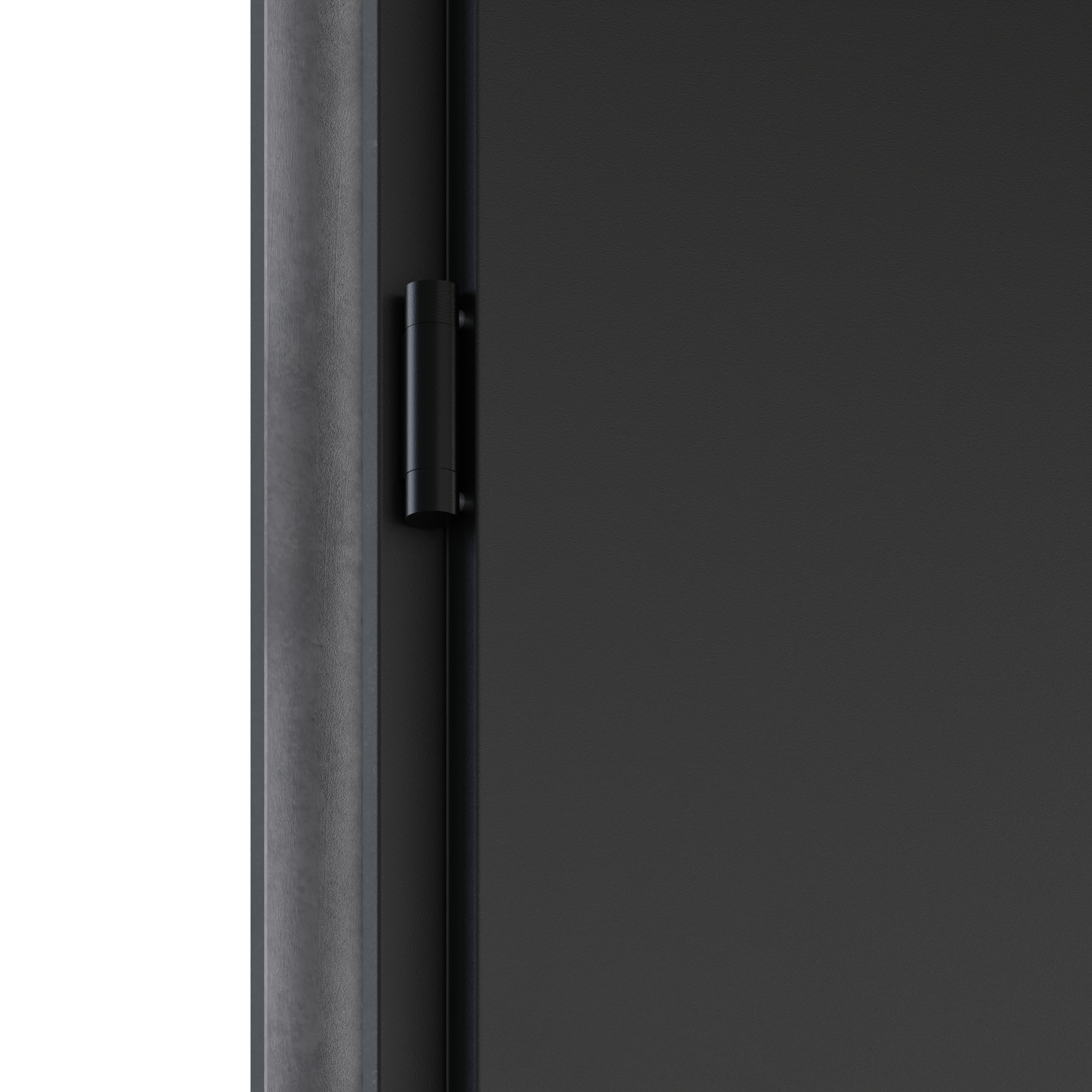 Drzwi zewnętrzne stalowe wejściowe Buena Shadow 68 czarne antracytowe 80 lewe Isoxa - 7