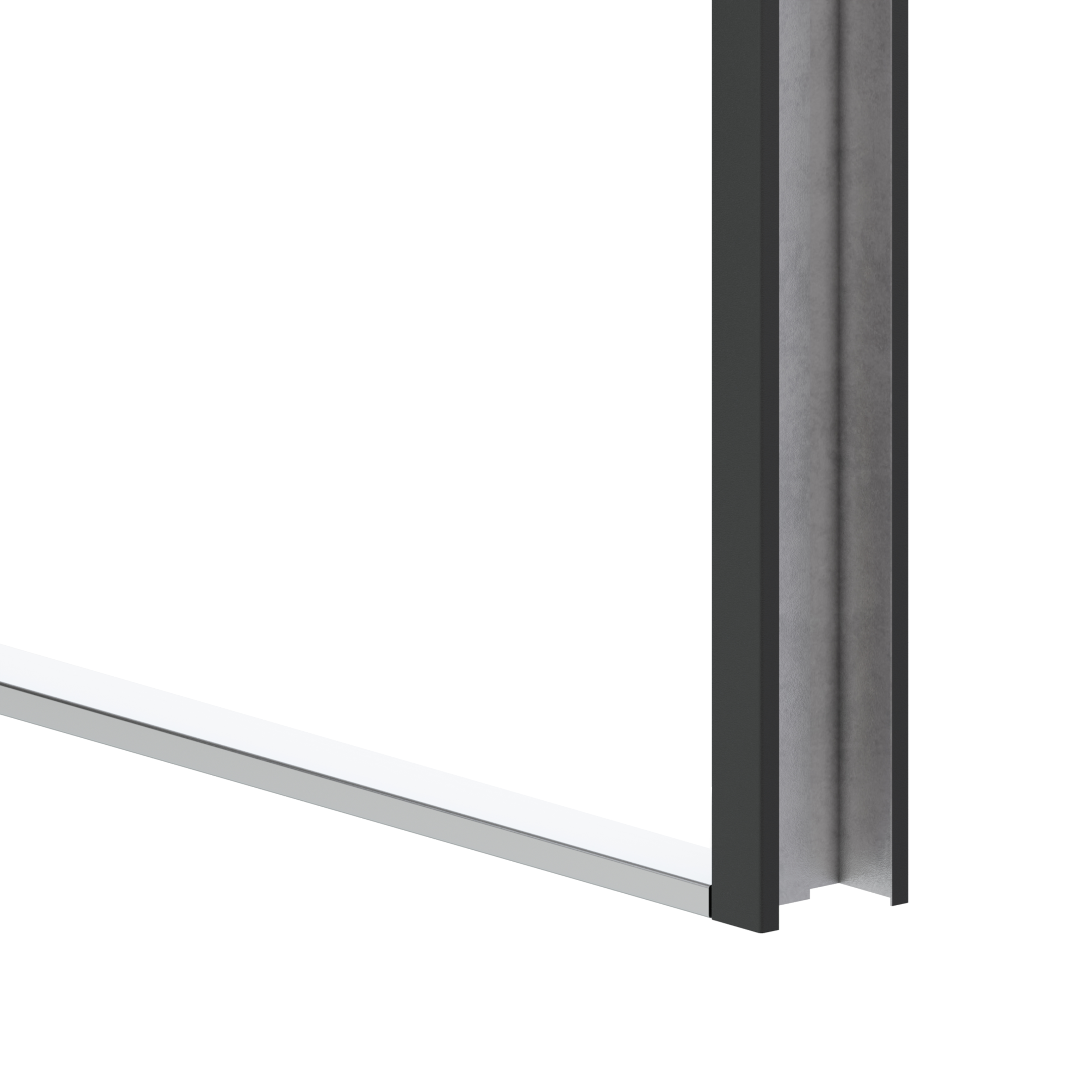 Drzwi zewnętrzne stalowe wejściowe Buena Shadow 68 czarne antracytowe 80 lewe Isoxa - 4