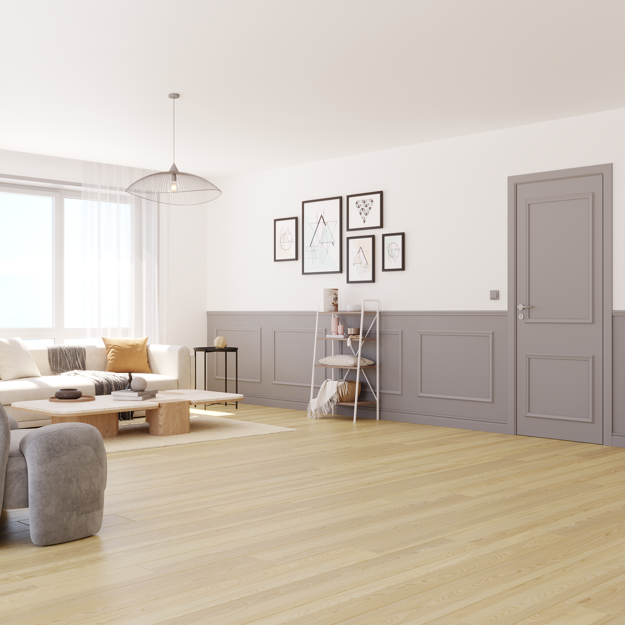 Kit 4 moulures pour porte 1000 x 42 mm - 2