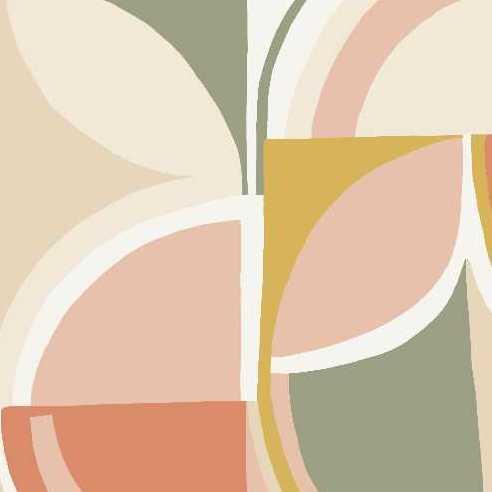 Papier peint panoramique LES AVENTURES vintage  terracotta l.150 x H.280 cm - 4