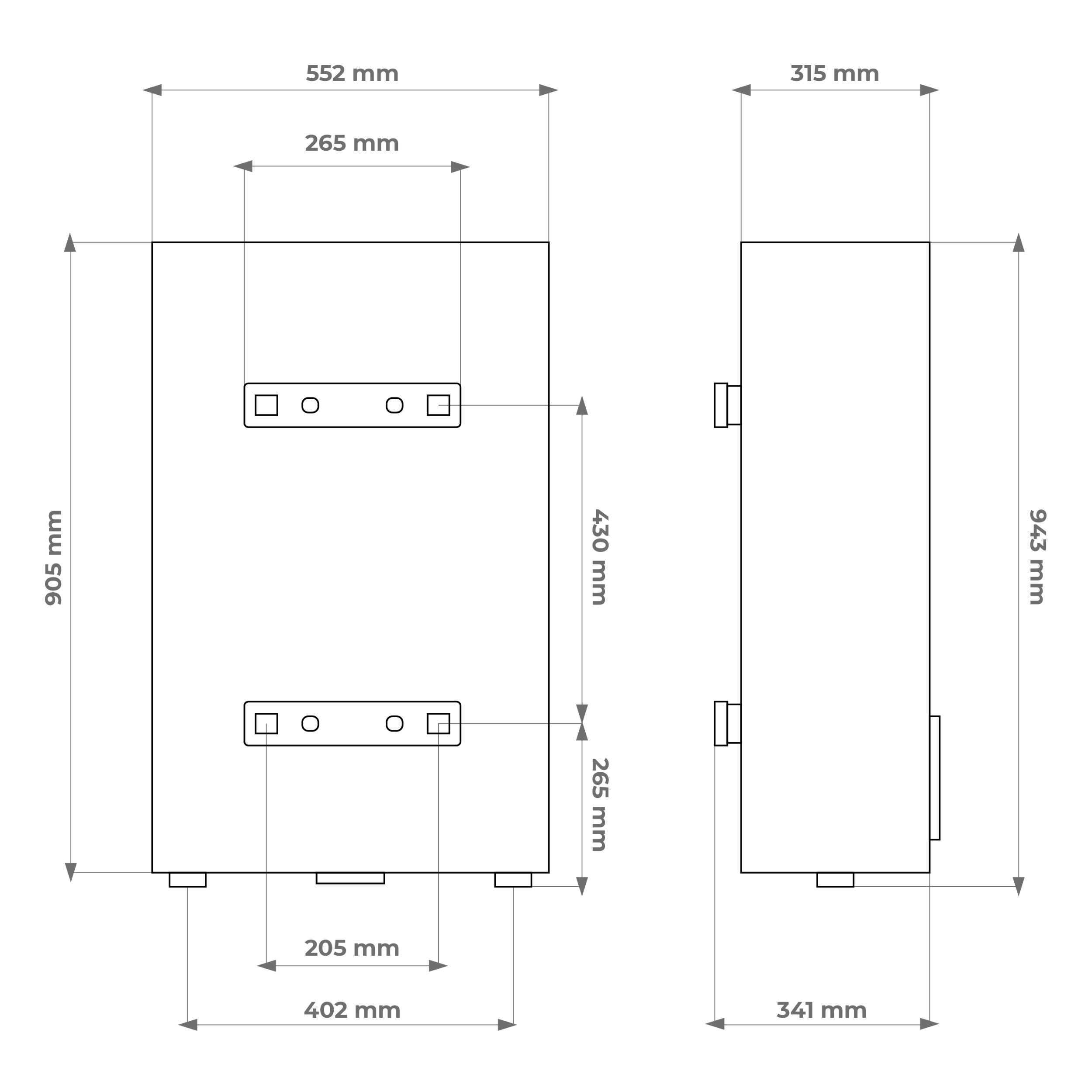 Elektryczny akumulacyjny podgrzewacz wody EWH 80 SI BE EEC ELECTROLUX - 3