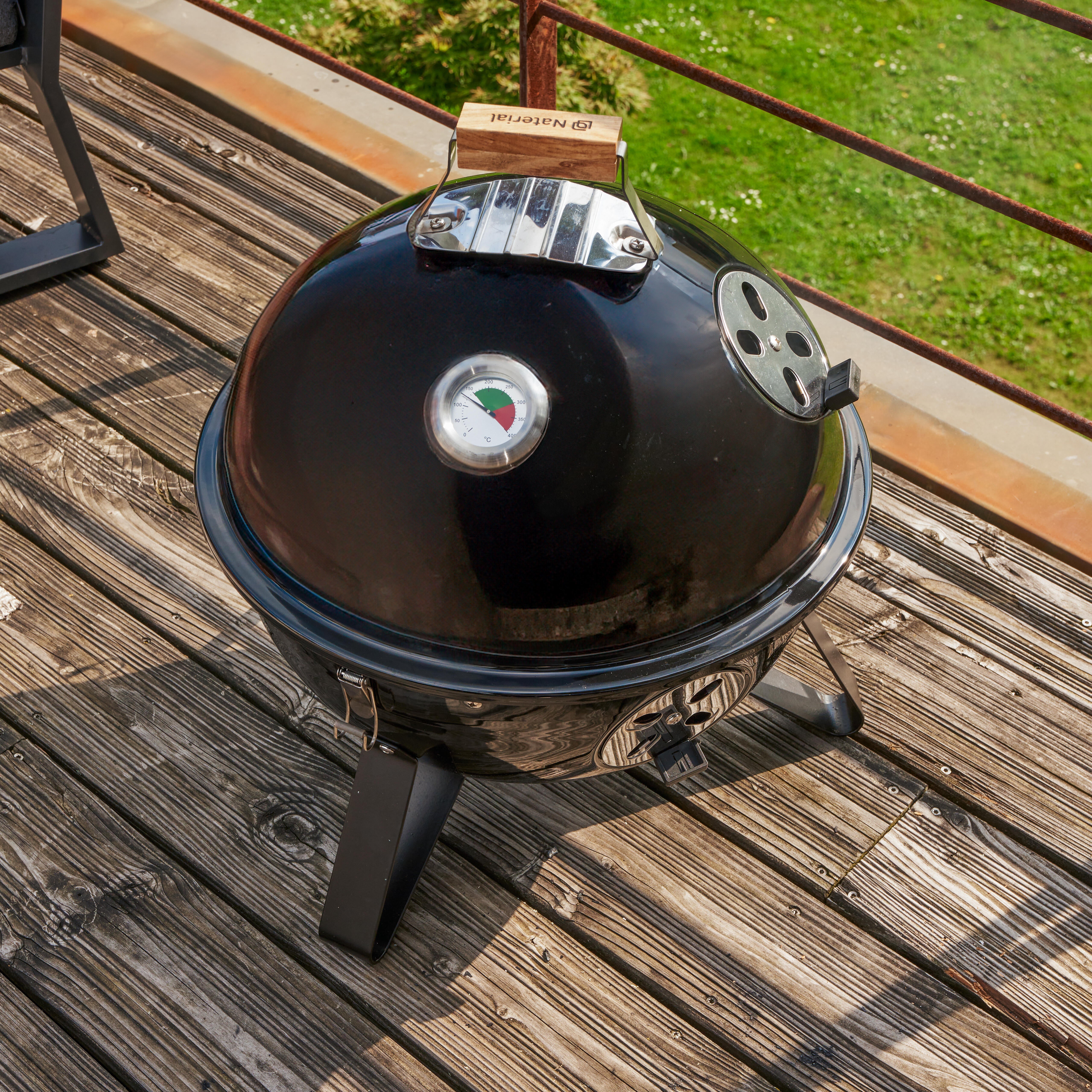 Barbecue defumador 62x52x104 cm Naterial Fumigo - 16