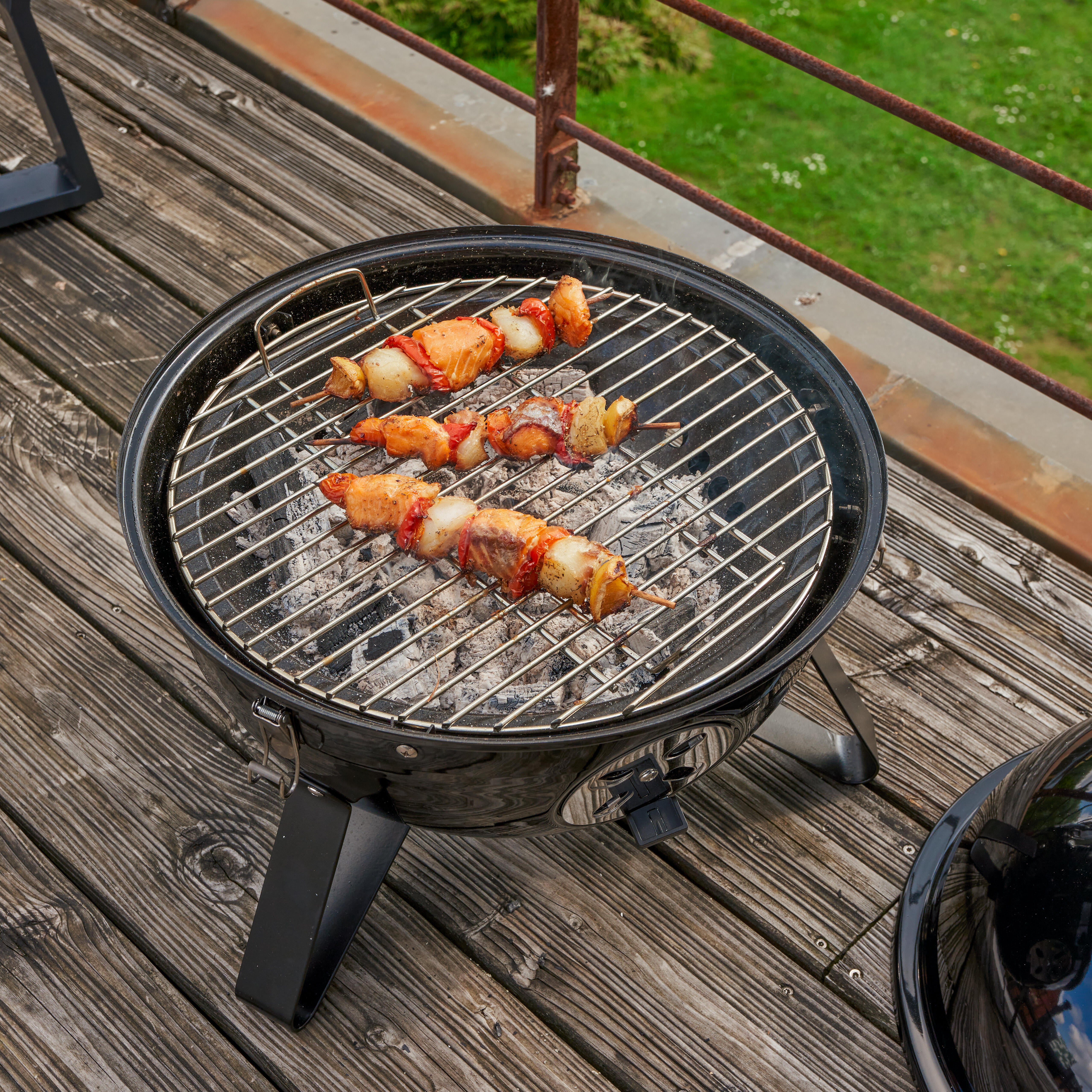 Barbecue defumador 62x52x104 cm Naterial Fumigo - 15