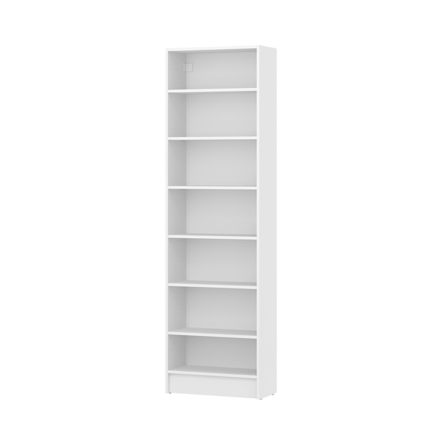 Librería blanca SPACEO Evo'M 60 x 204,8 x 28 cm (AnchoxAltoxFondo)