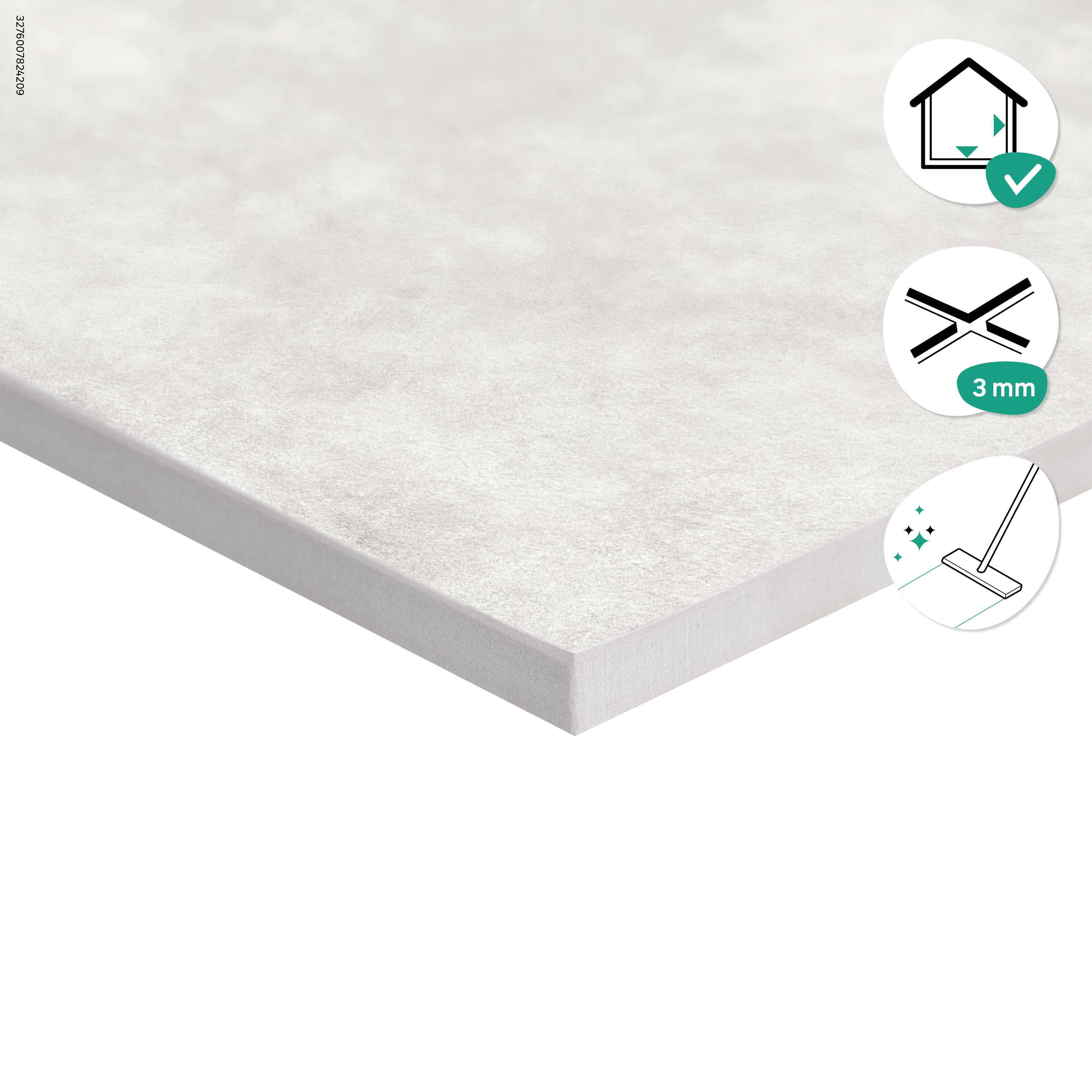 Gres szkliwiony Urban Light Grey 59.7 X 59.7 Artens - 17