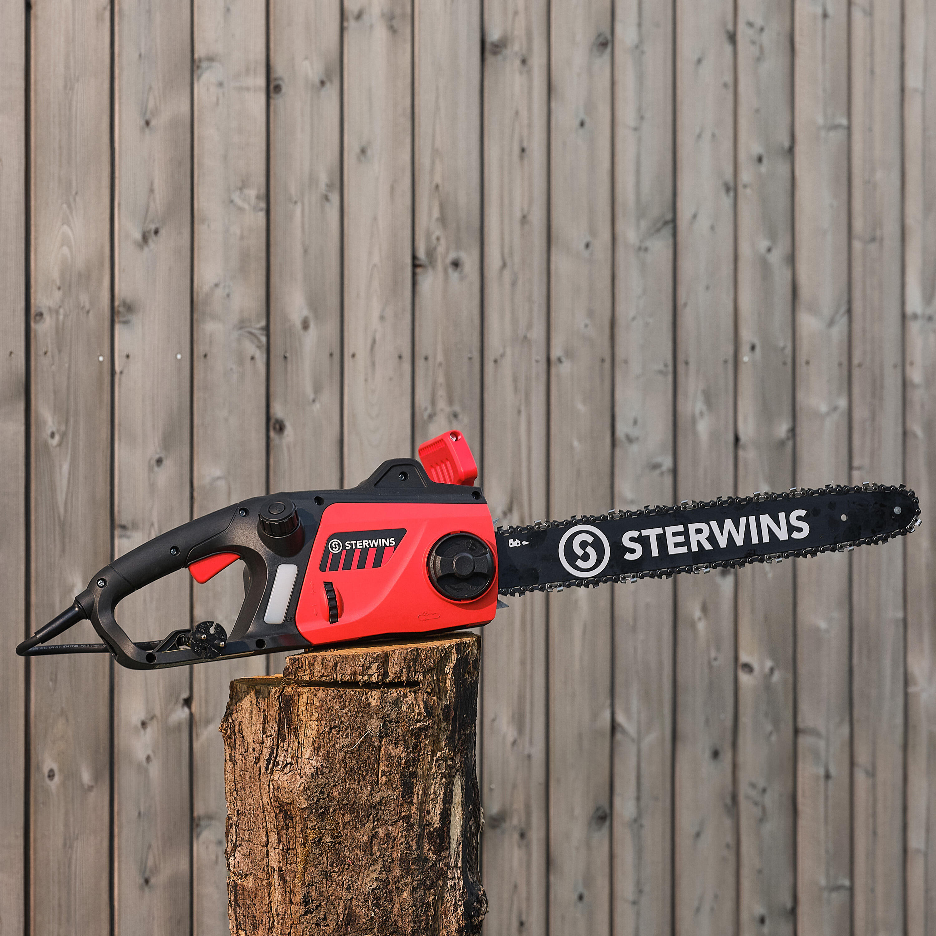 Tronçonneuse électrique STERWINS 2400W, guide de 45 cm - 6