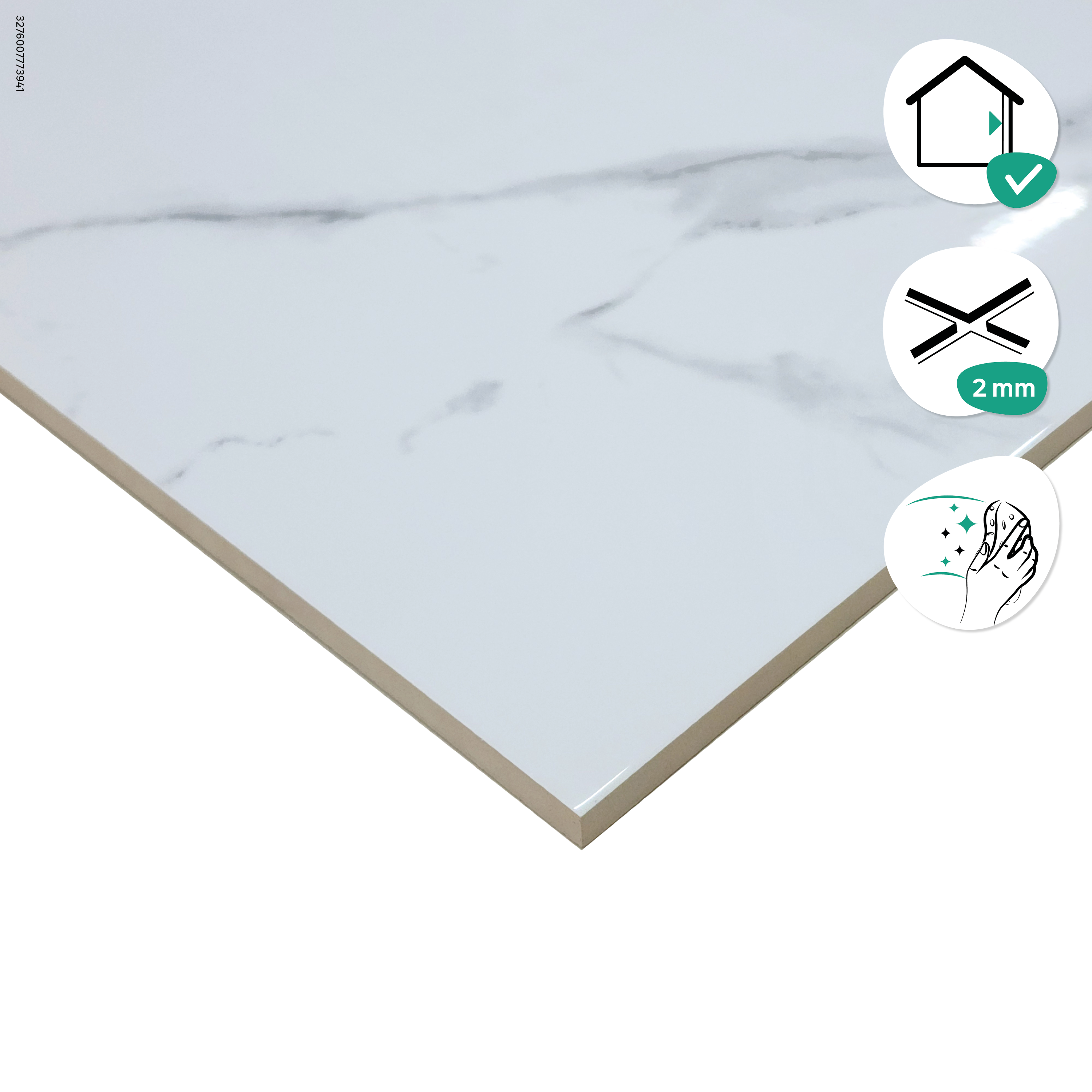 Glazura Cala Silver Glossy 30x60 Artens - 5